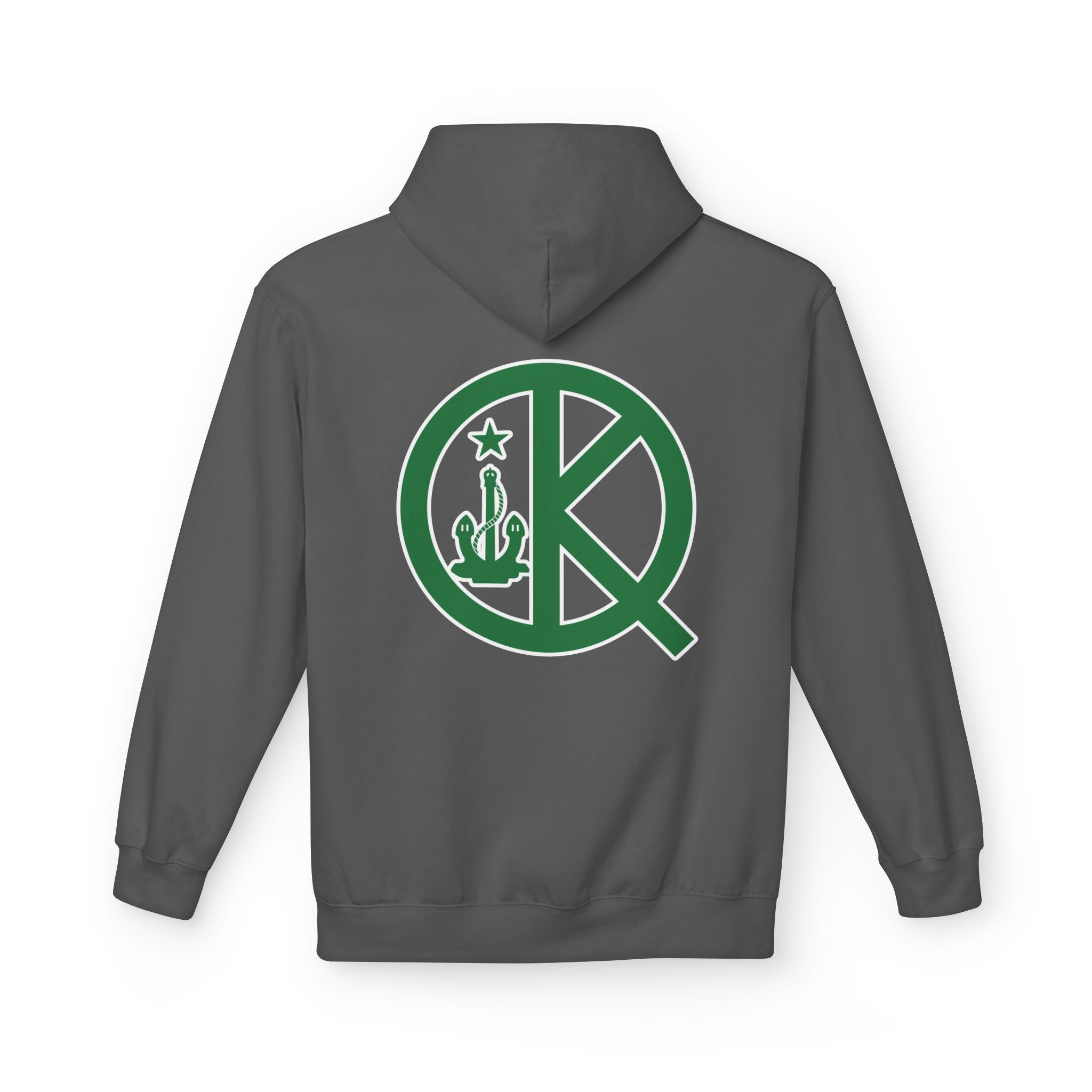 Quincy Kid- Celtic Green Logo Softstyle Hoodie