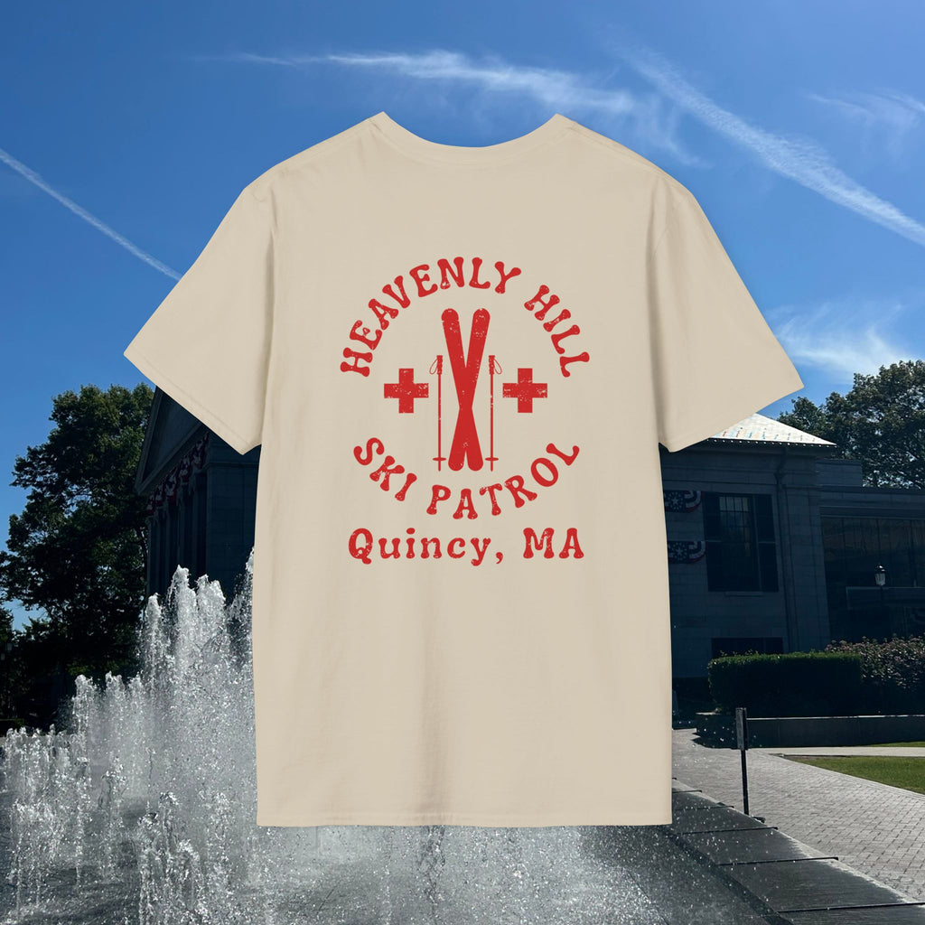 Distressed Heavenly Hill Ski Patrol T-shirt