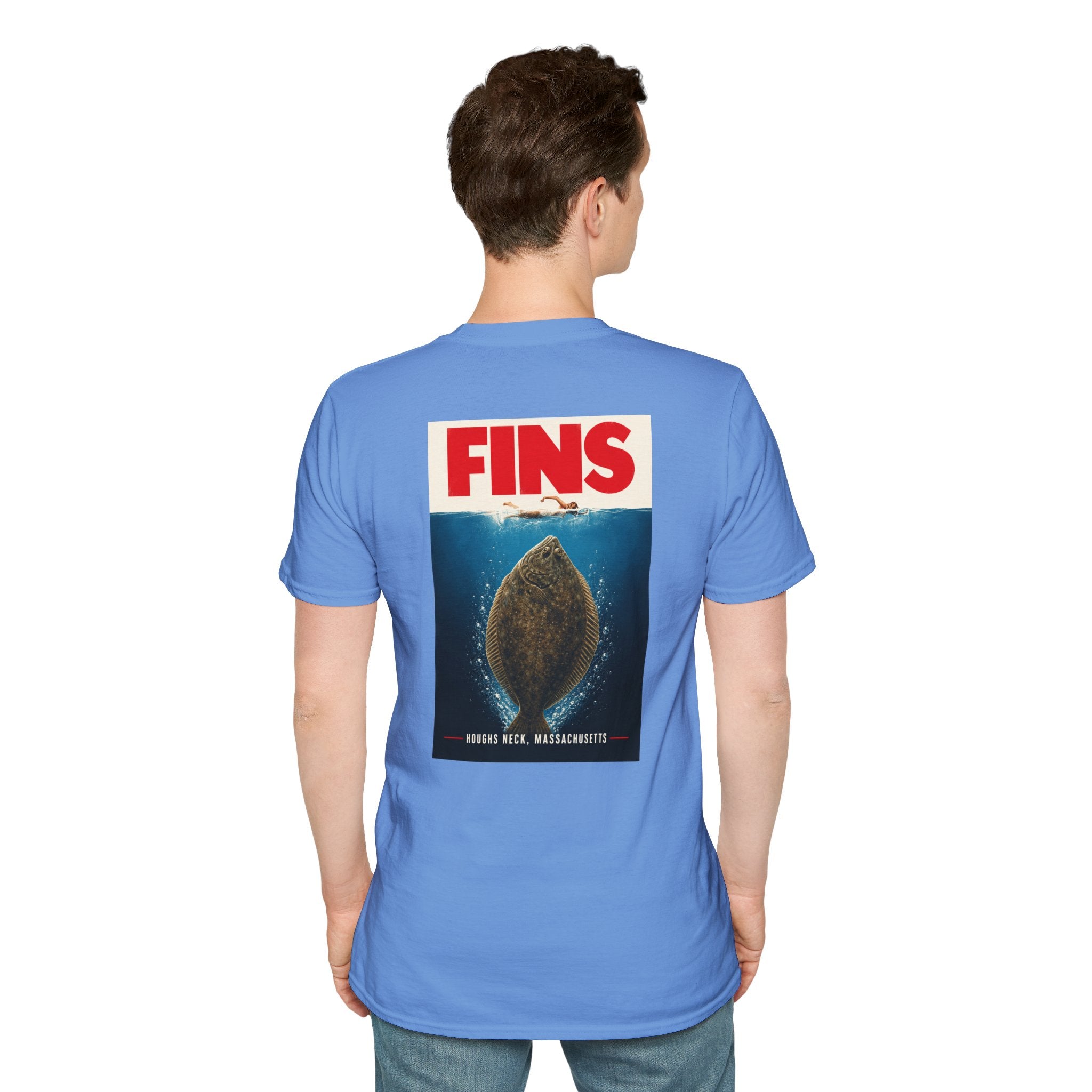 Houghs Neck Flounder Jaws T-Shirt
