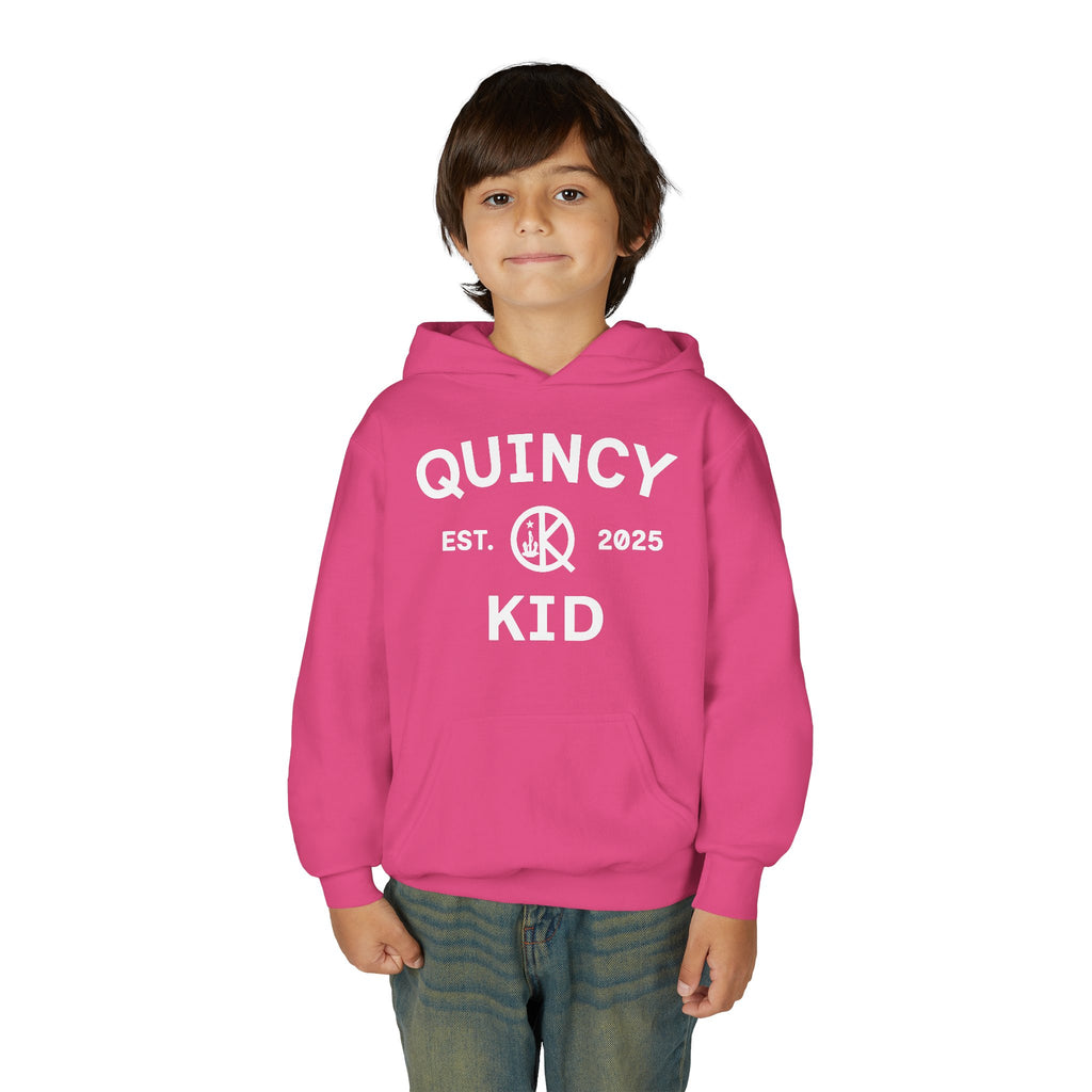 Children's Quincy Kid Athletic Hoodie- Front