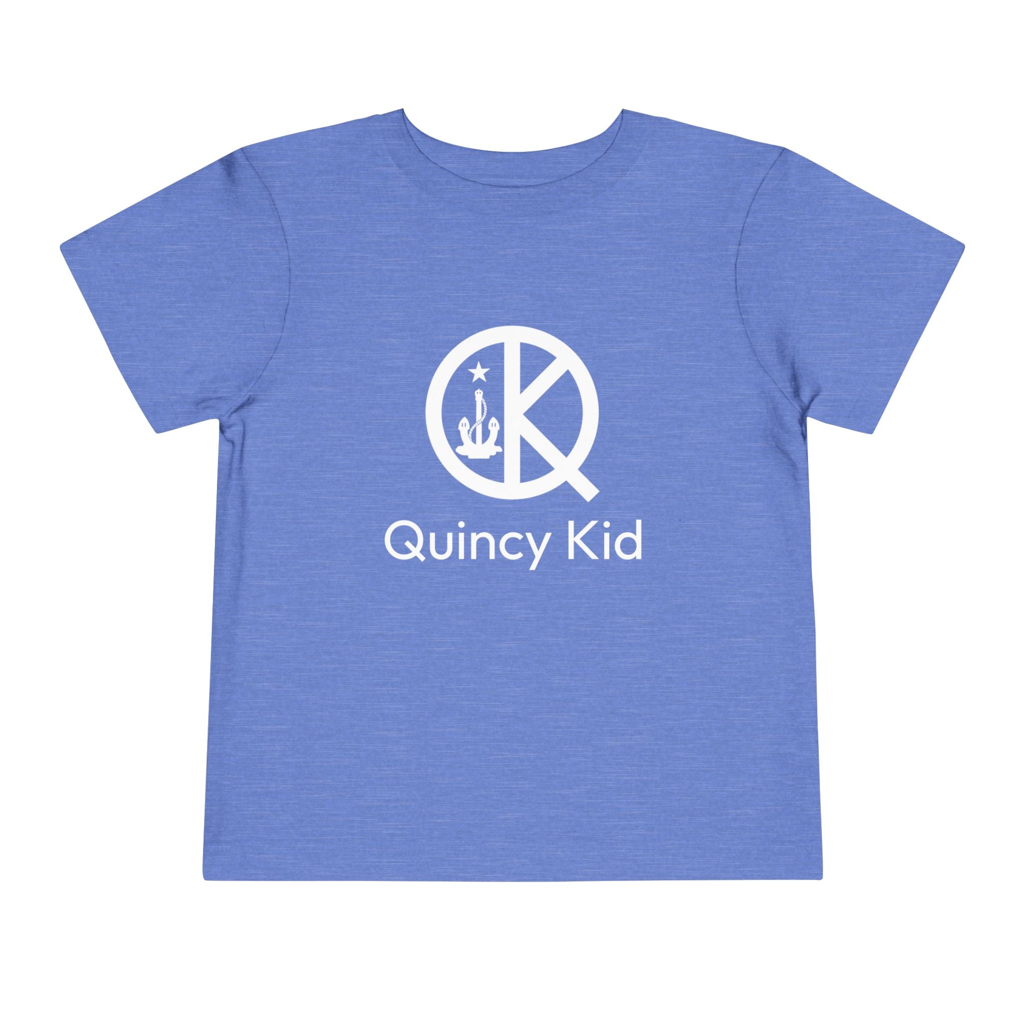 Quincy Kid Toddler T-shirt White Text