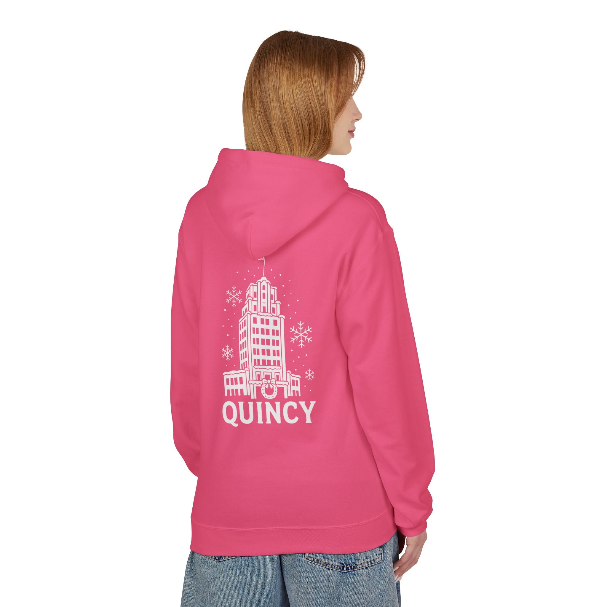 Quincy Center Holiday Scene Hoodie