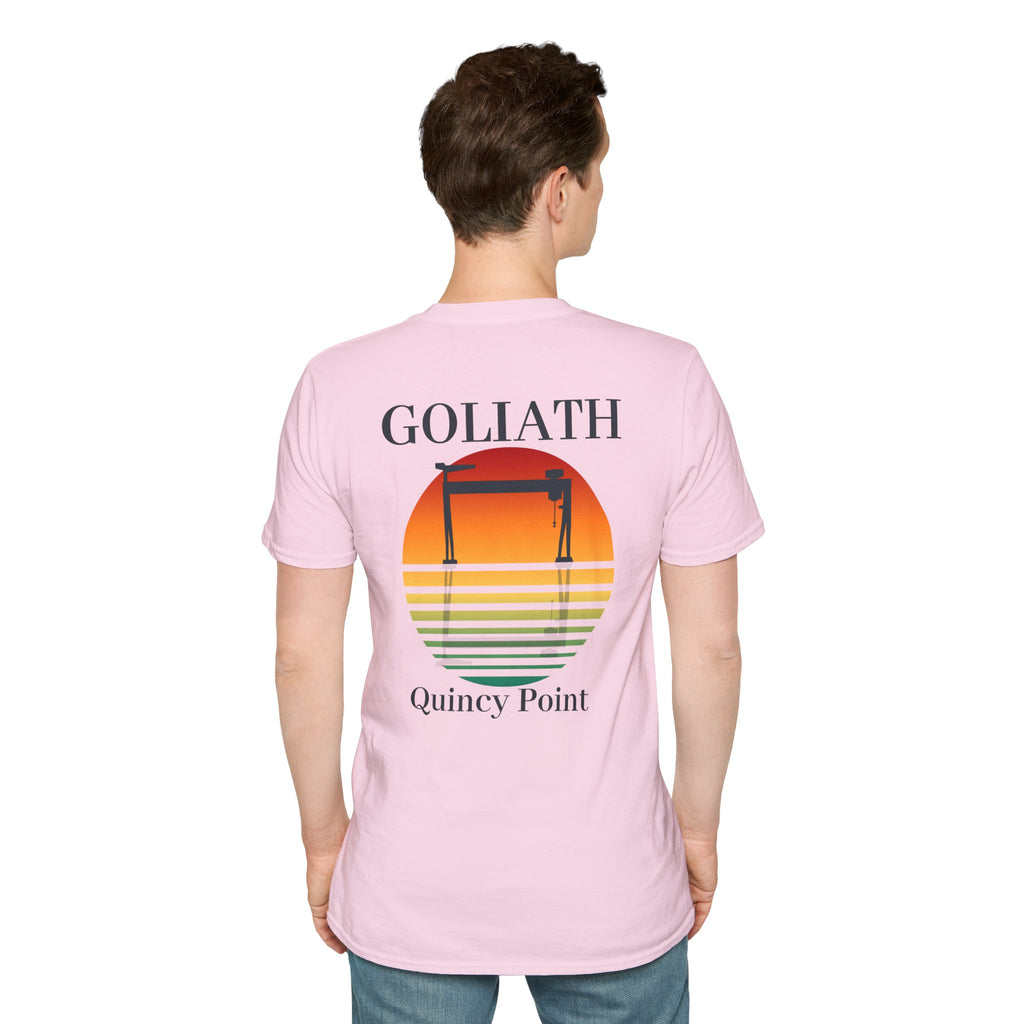 Fore River Shipyard Goliath Sunset T-shirt