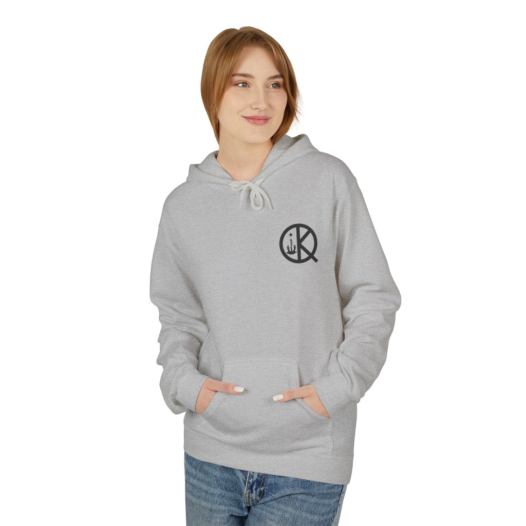 Quincy Quarries Permit Softstyle Hoodie- Black Text