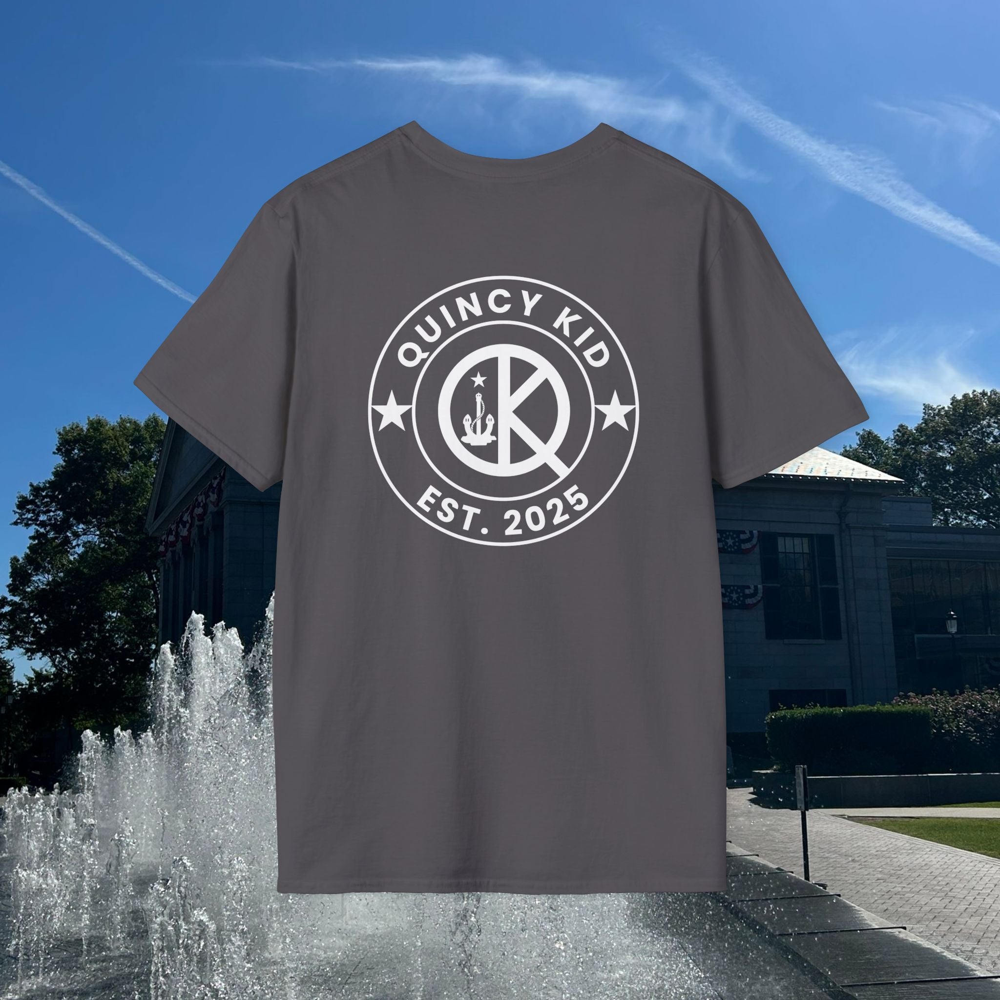Quincy Kid T-shirt White Emblem