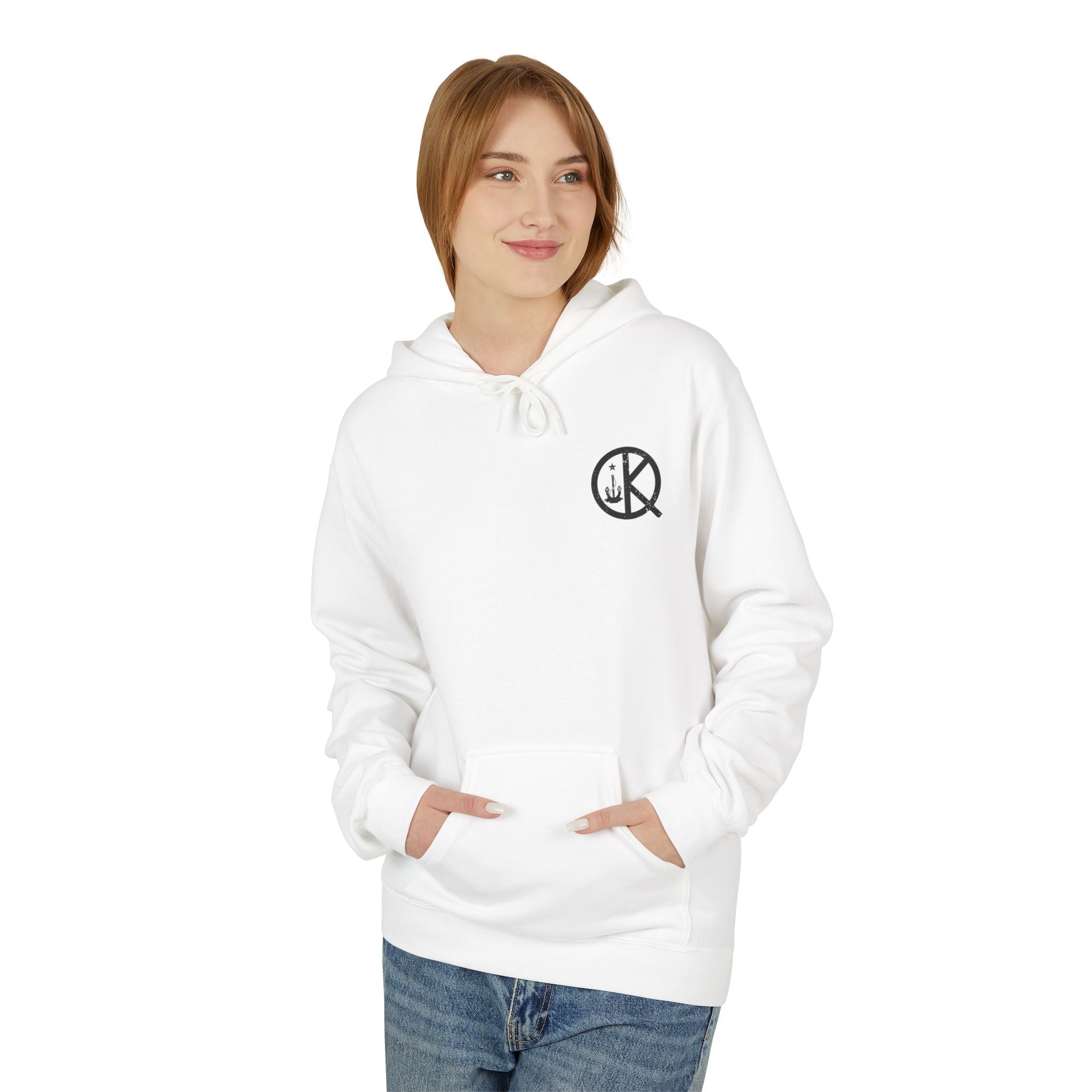 Distressed Ski Heavenly Hill Softstyle Hoodie