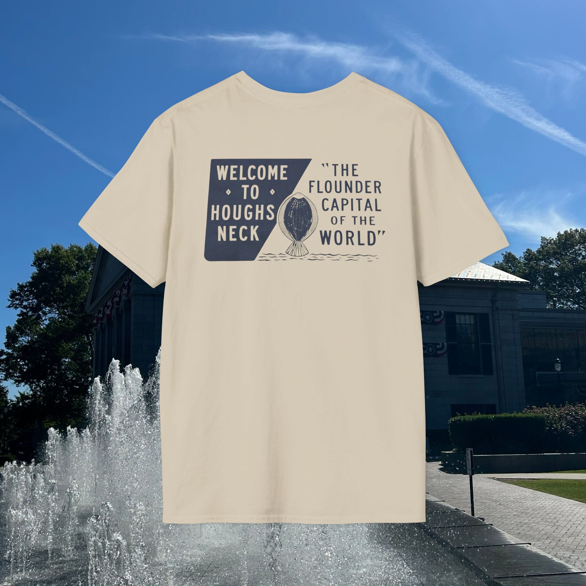 Houghs Neck Vintage "Welcome to Houghs Neck" T-Shirt