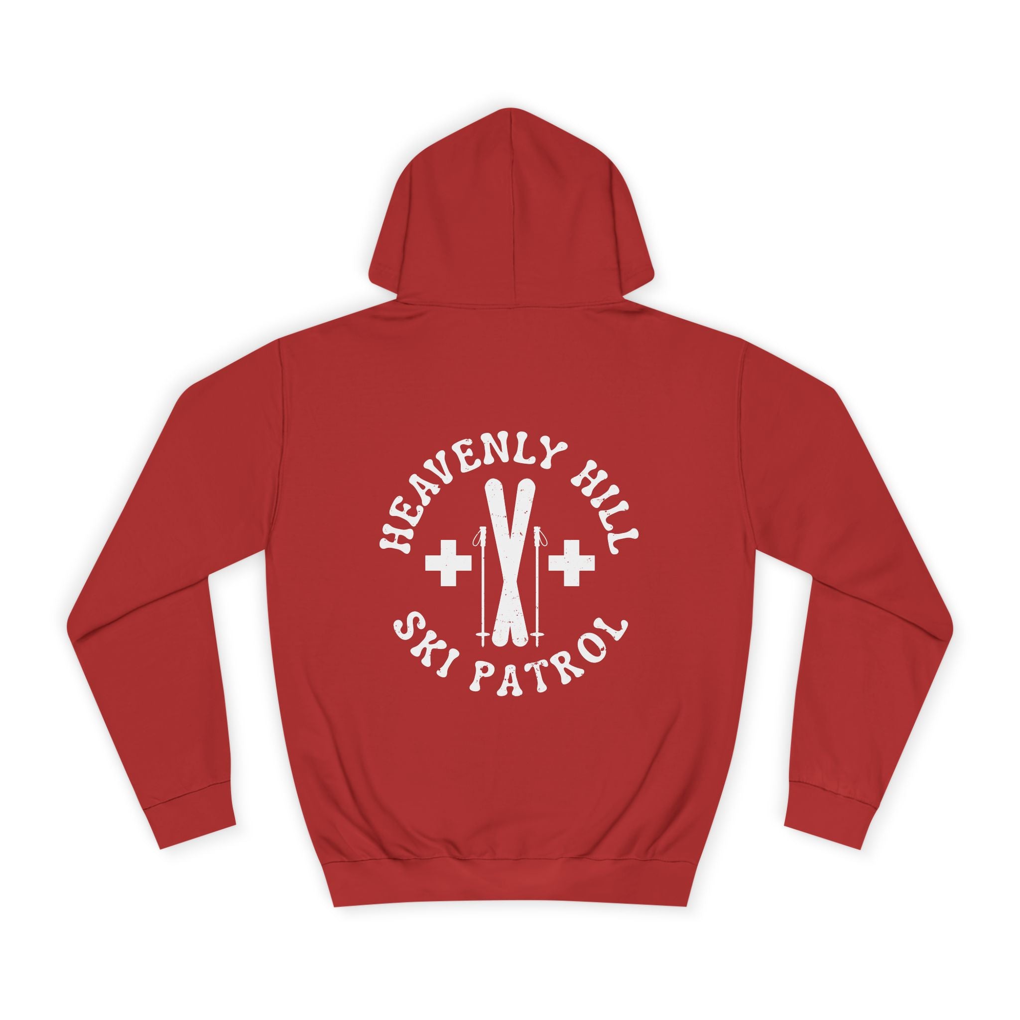 Distressed Heavenly Hill Ski Patrol Hoodie