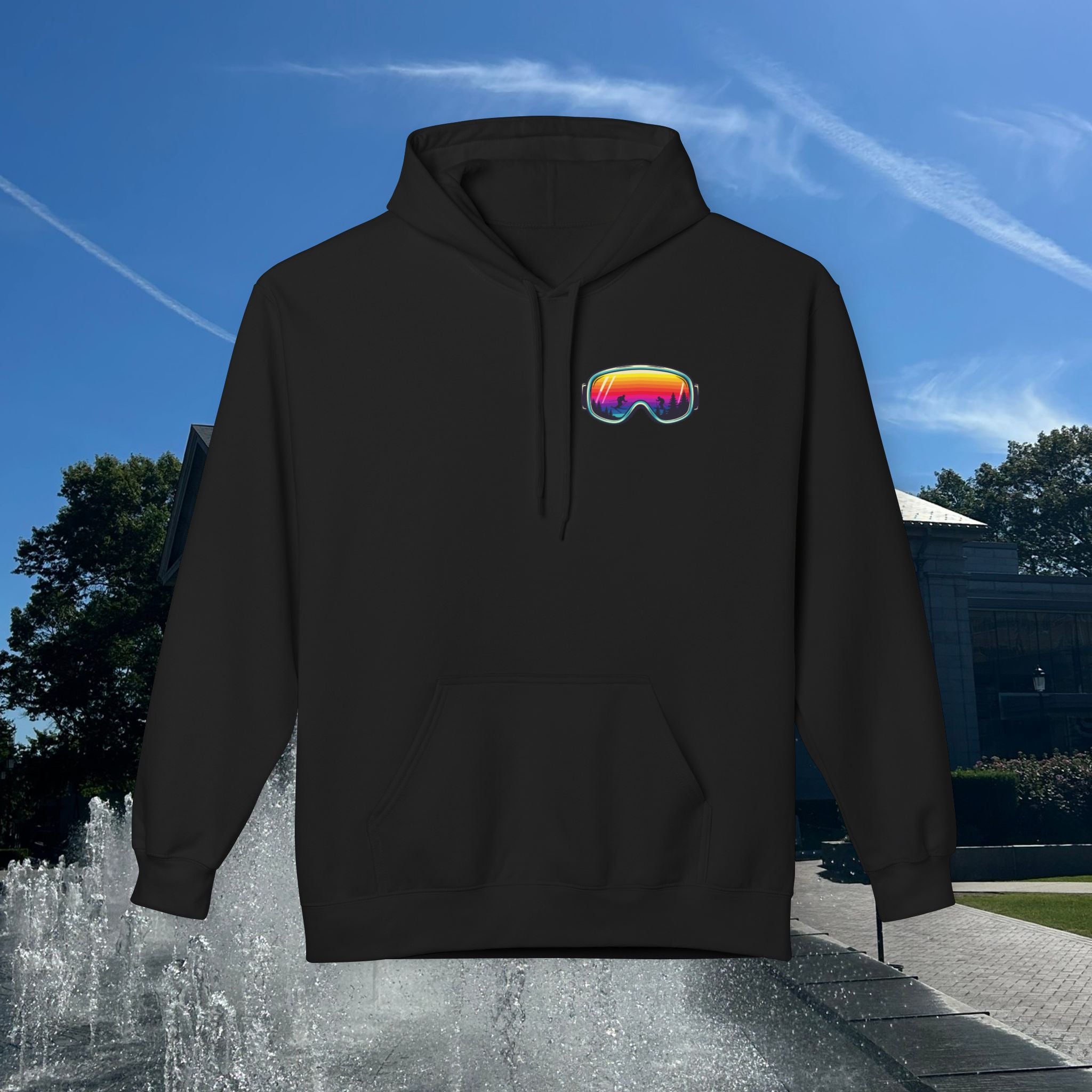 Ski Heavenly Hill Softstyle Hoodie