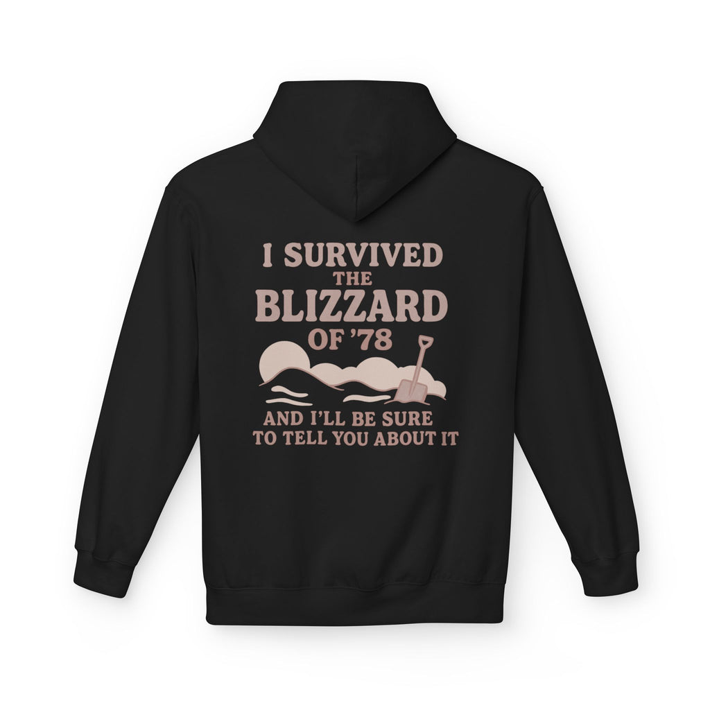 Blizzard of '78 Survivor Softstyle Hoodie with Logo