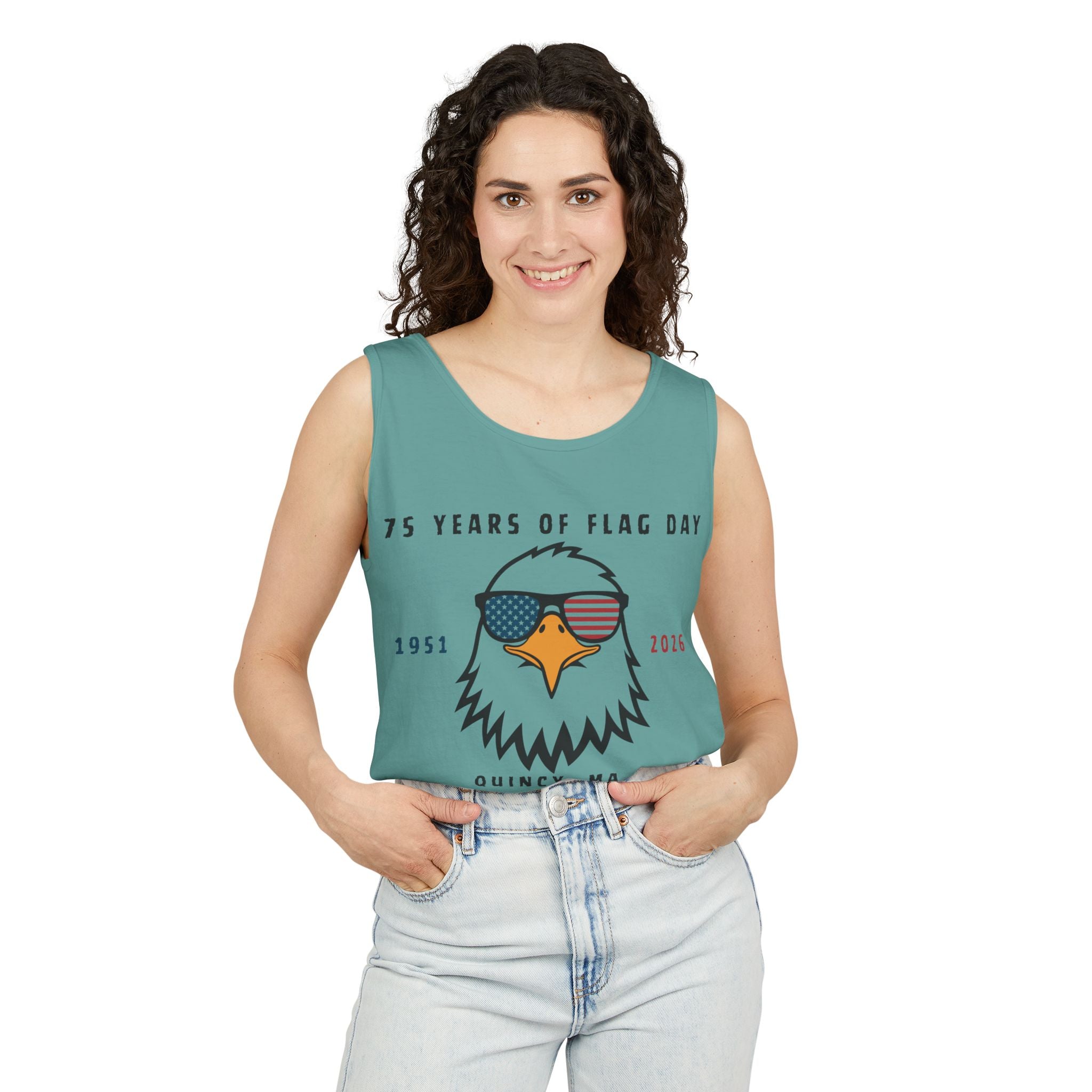 Bald Eagle Flag Day 2026 Tank Top