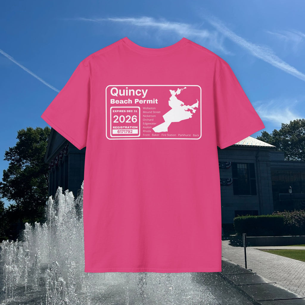 Quincy Beach Permit T-Shirt - Unisex