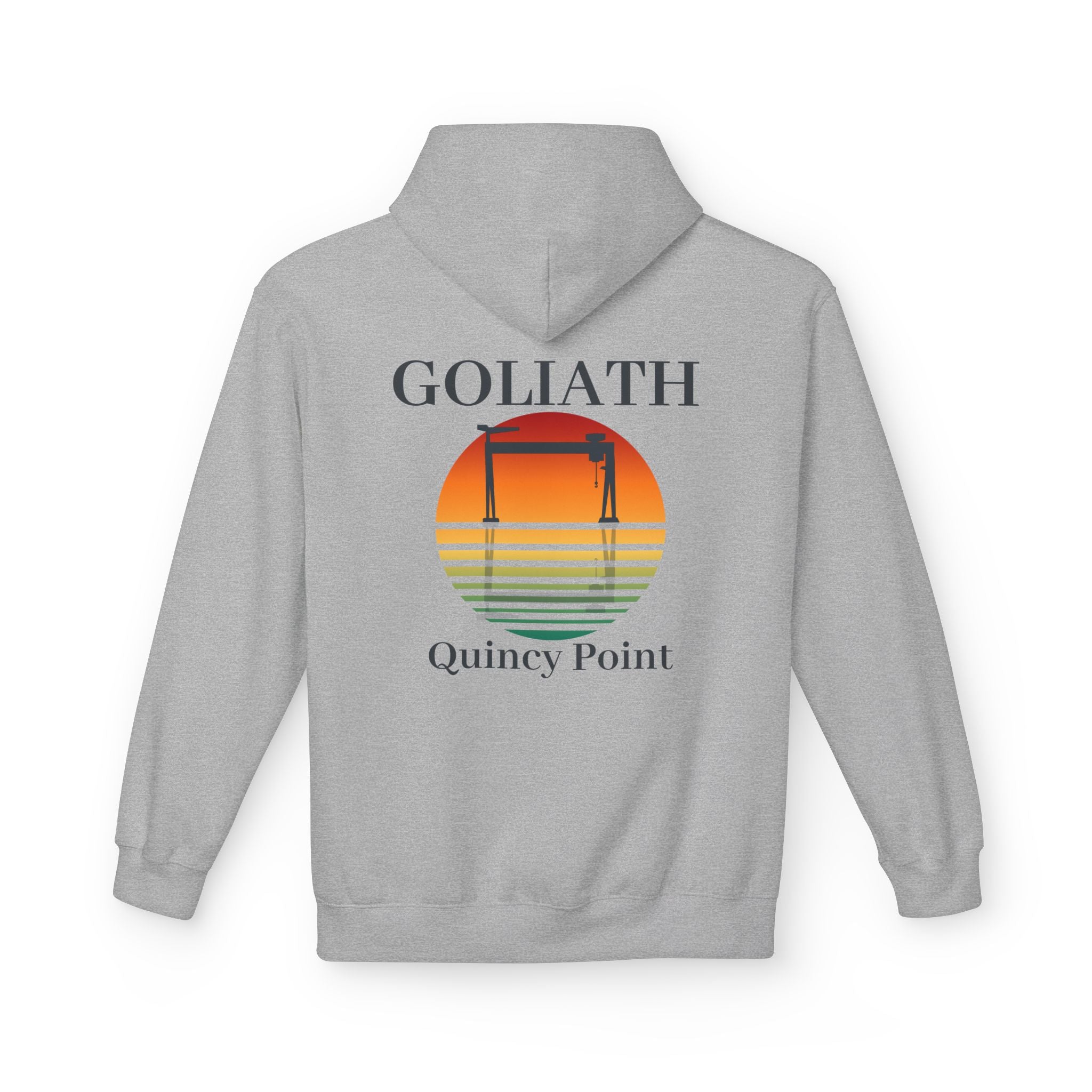 Fore River Shipyard Goliath Sunset Hoodie