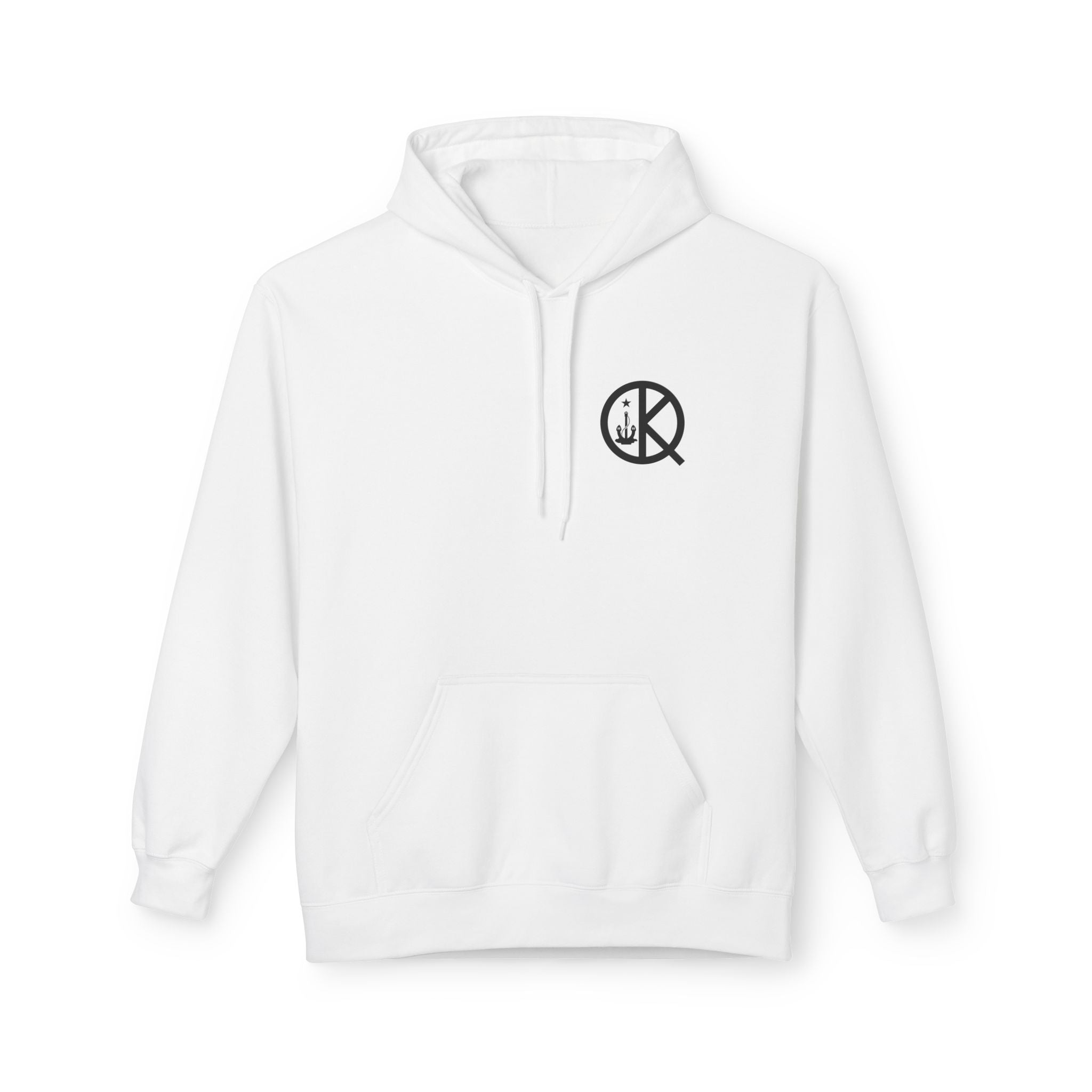 Quincy Quarries Permit Softstyle Hoodie- Black Text