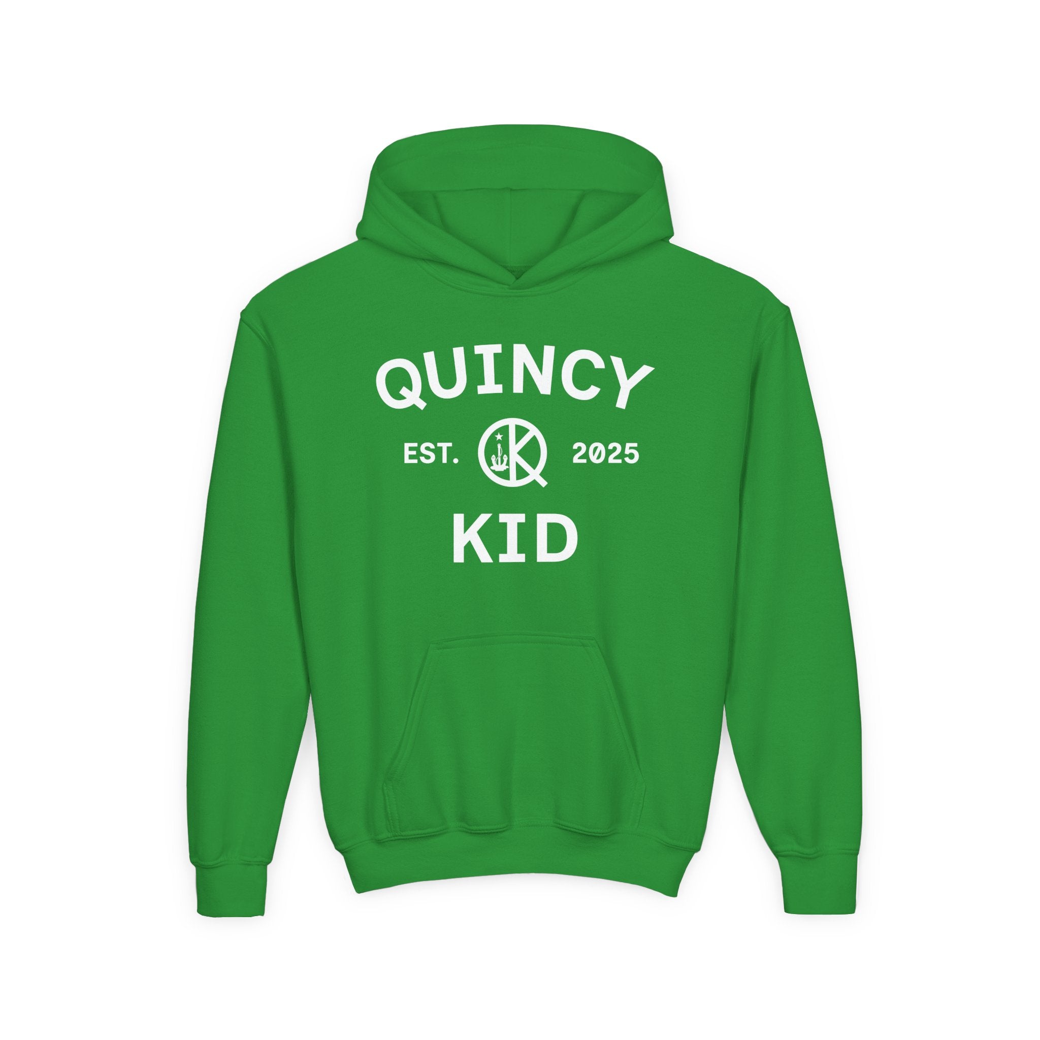 Children's Quincy Kid Athletic Hoodie- Front