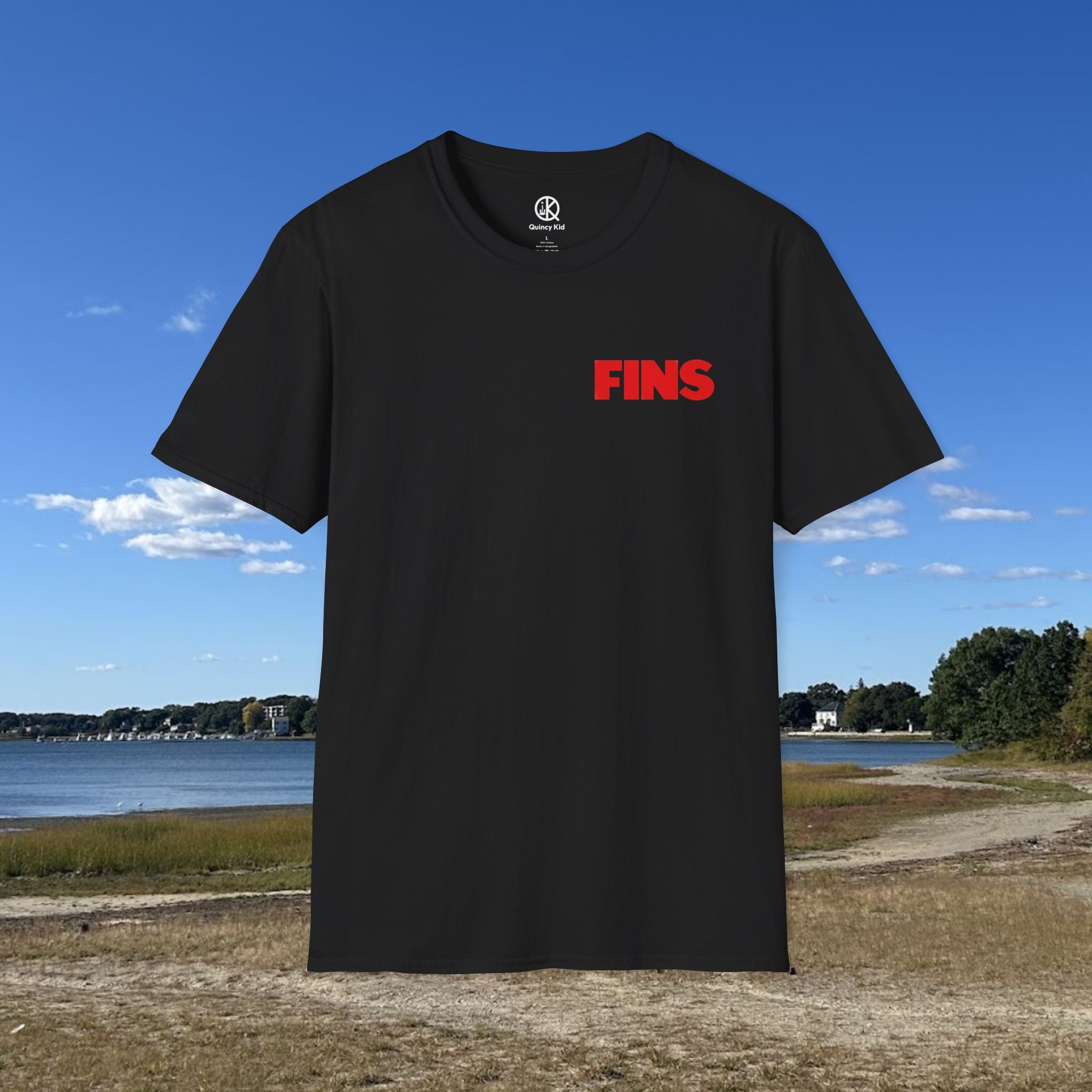 Houghs Neck Flounder vs. Fisherman Jaws T-Shirt
