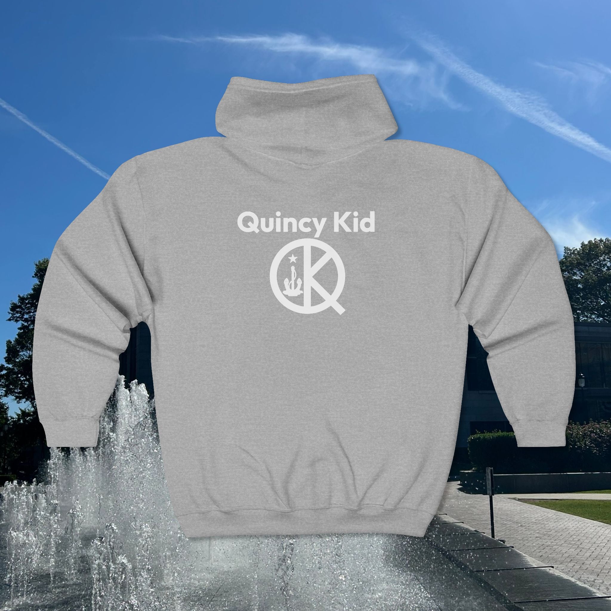 Quincy Kid Full Zip Hooded Sweatshirt