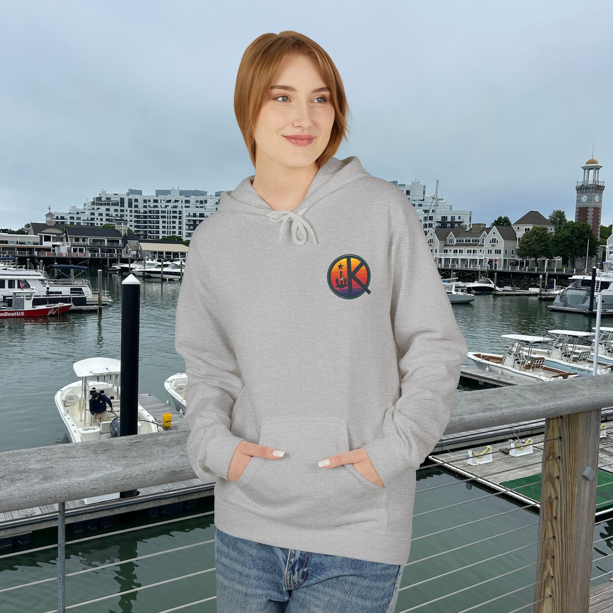 Ski Heavenly Hill Softstyle Hoodie- QK Logo
