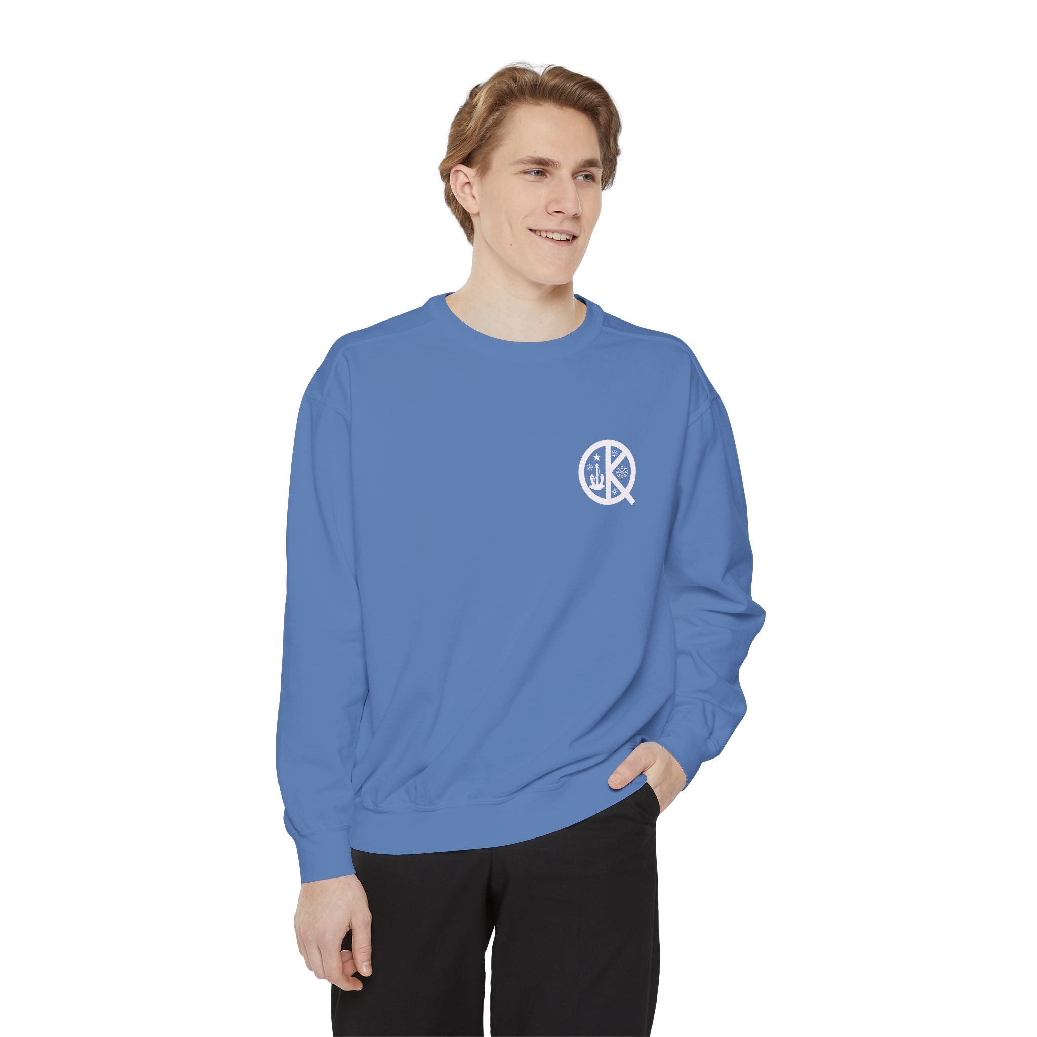 Quincy Center Holiday Sweatshirt- Back