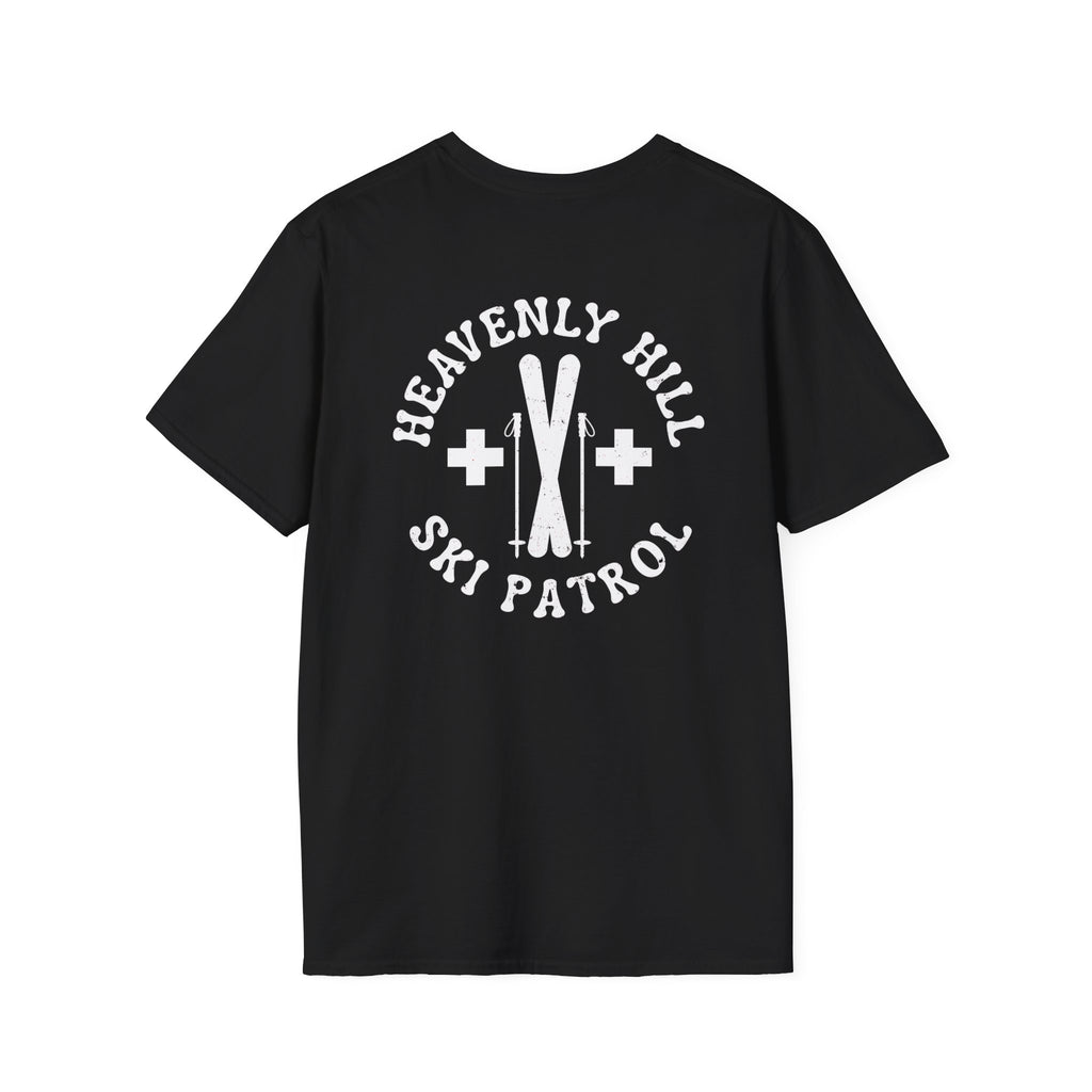 Distressed Heavenly Hill Ski Patrol T-shirt