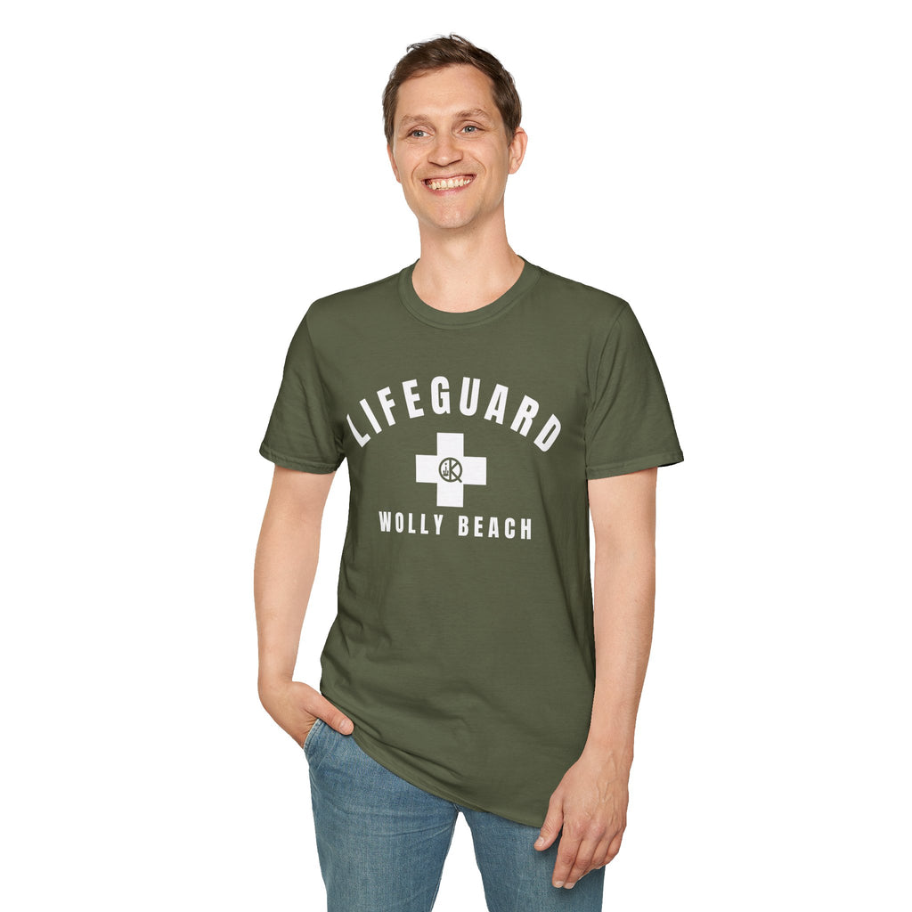 Wolly Beach Lifeguard T-Shirt