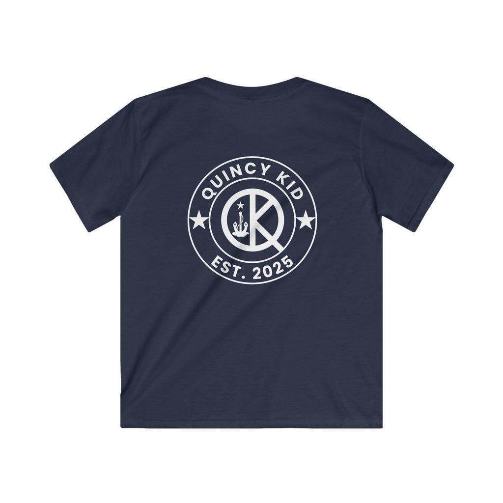 Youth Quincy Kid T-Shirt White Emblem