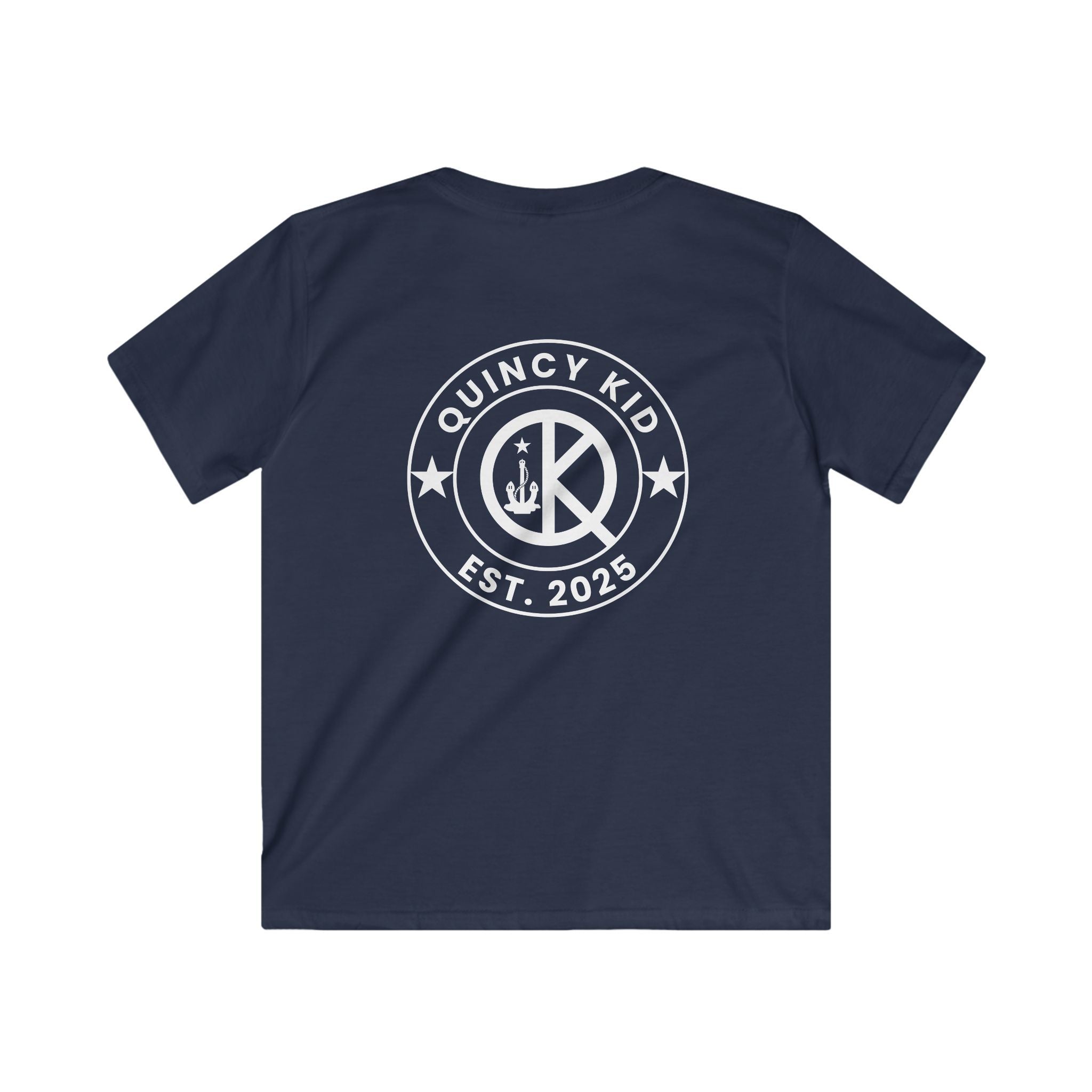 Youth Quincy Kid T-Shirt White Emblem