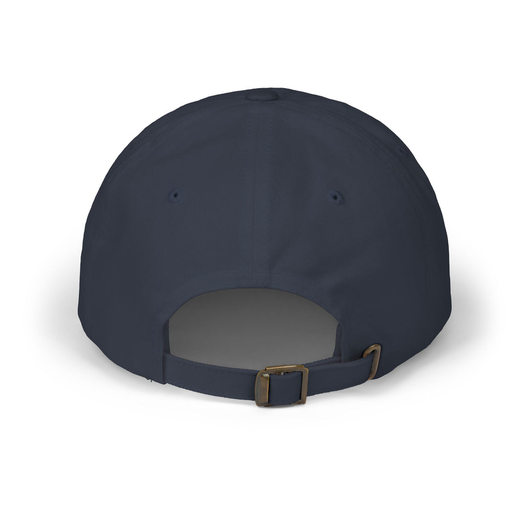 Quincy QK Classic Dad Cap — White Logo Baseball Hat