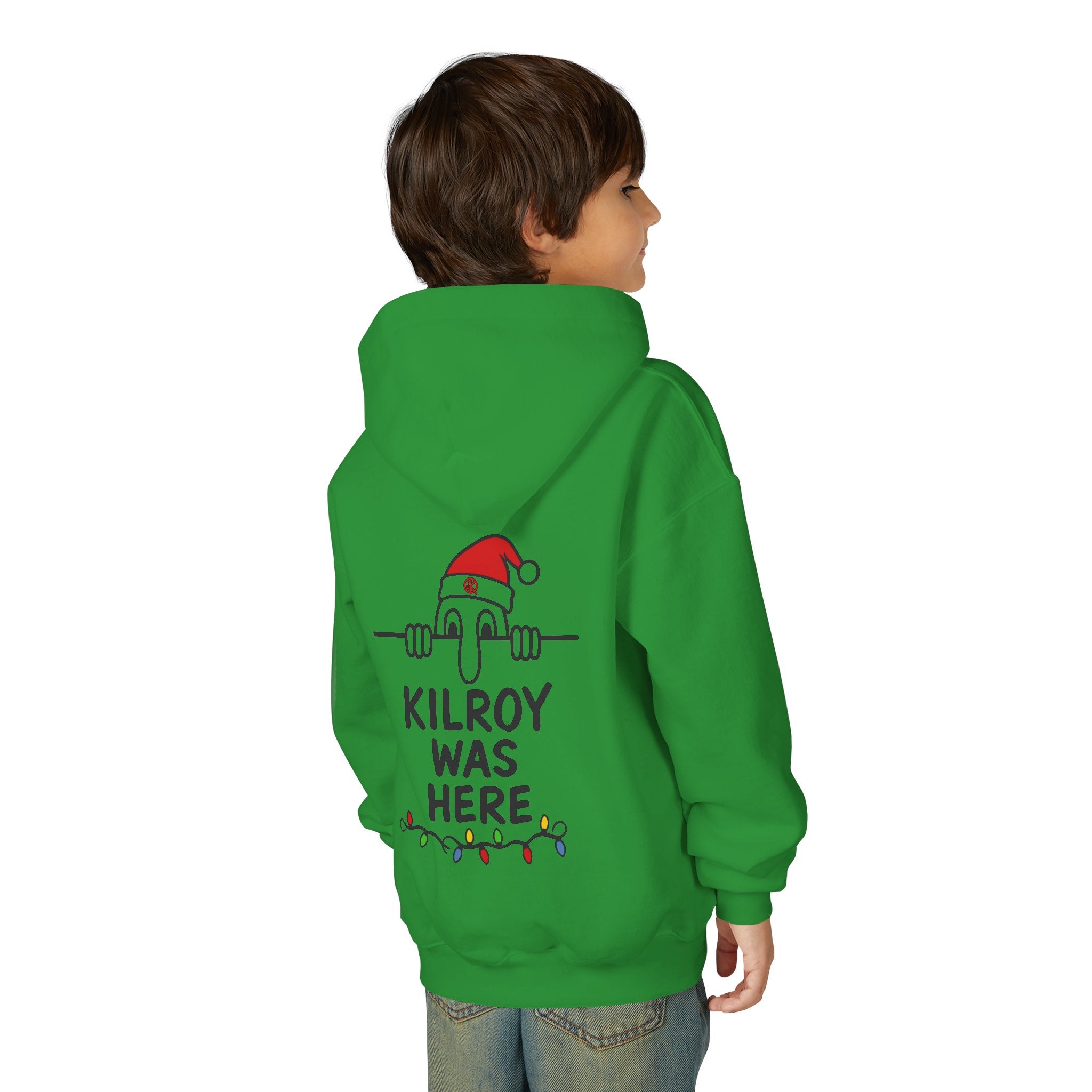 Kilroy Was Here Youth Holiday Hoodie