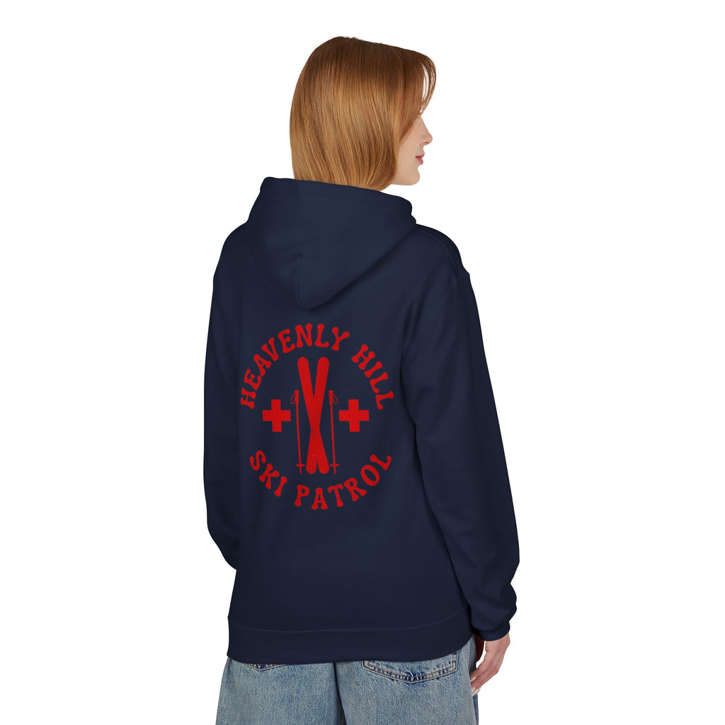 Distressed Heavenly Hill Ski Patrol Softstyle Hoodie