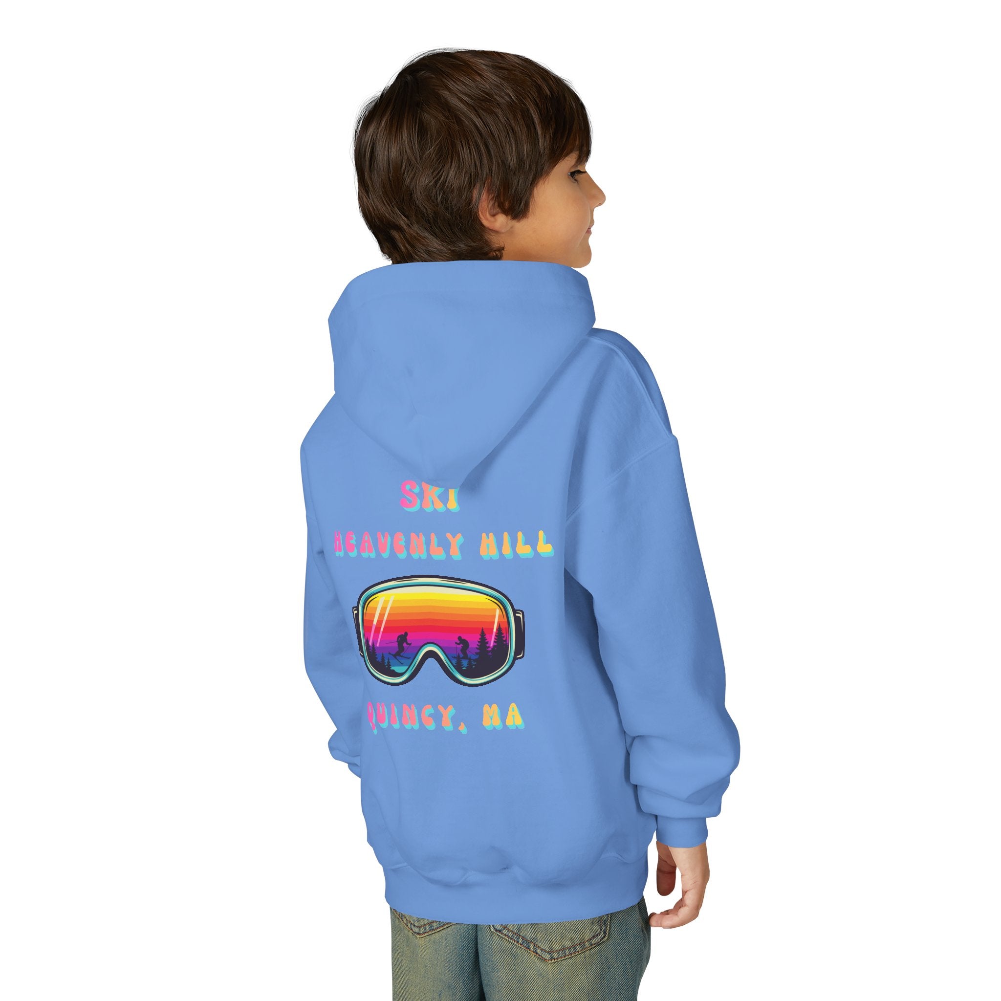 Ski Heavenly Hill Youth Softstyle Hoodie