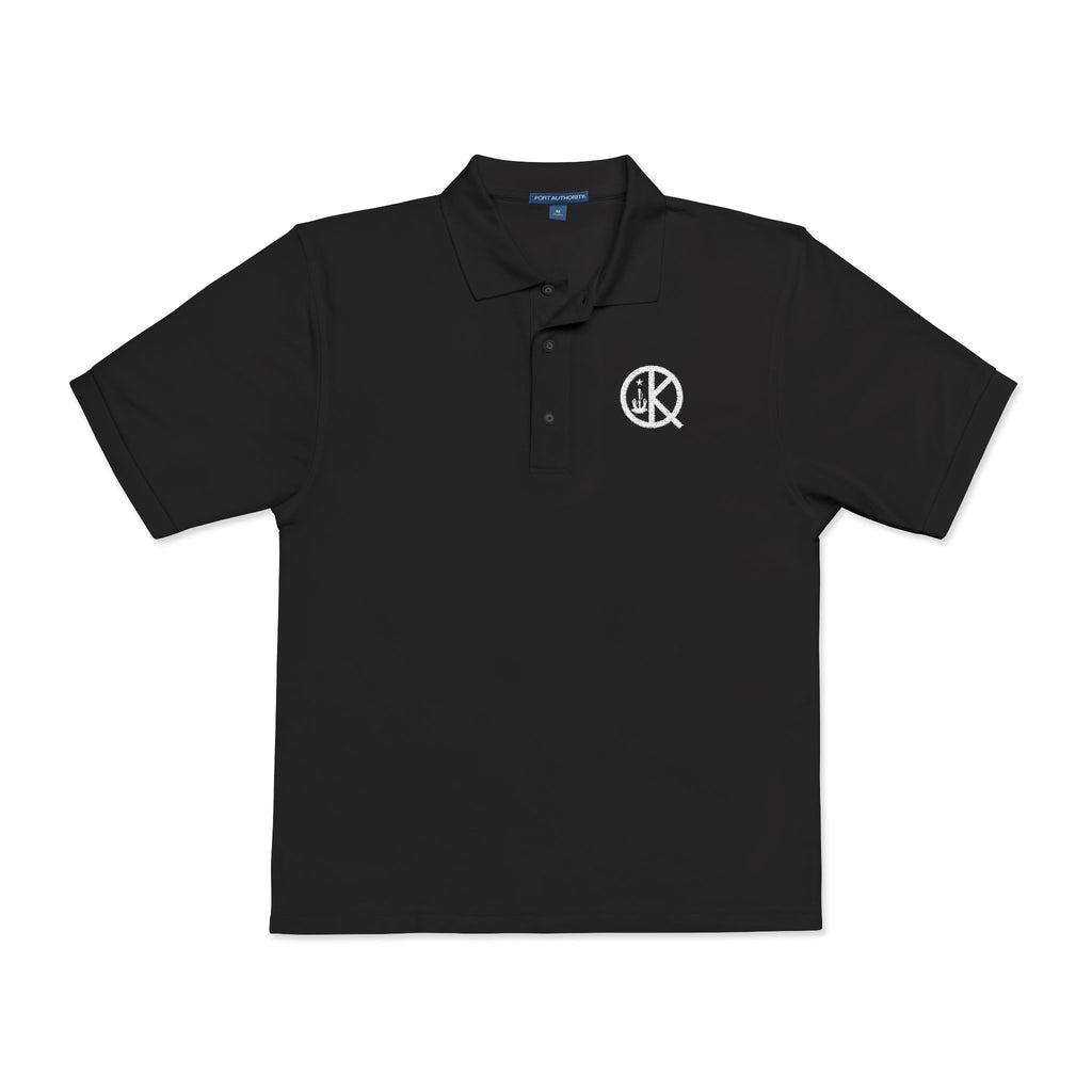 Quincy Kid Polo- White Text