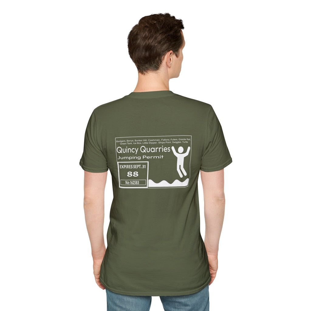 Quincy Quarries Permit T-shirt