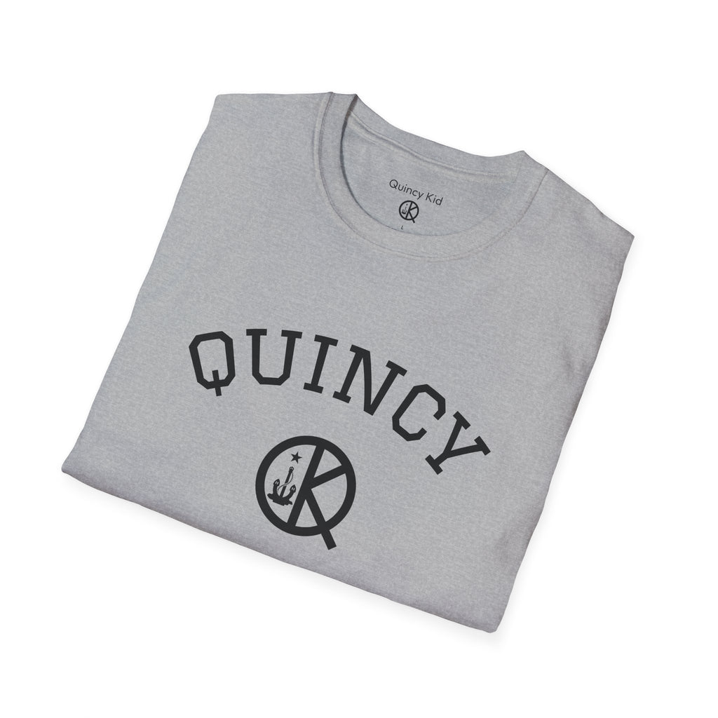 Quincy MA- Black Text