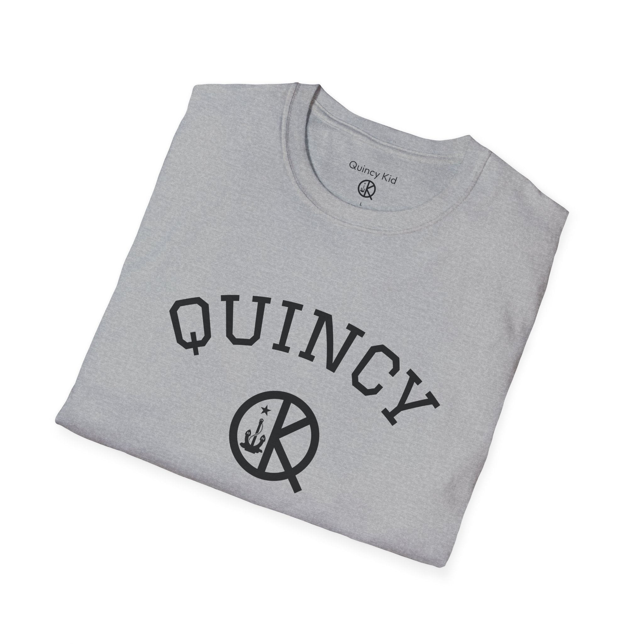 Quincy MA- Black Text