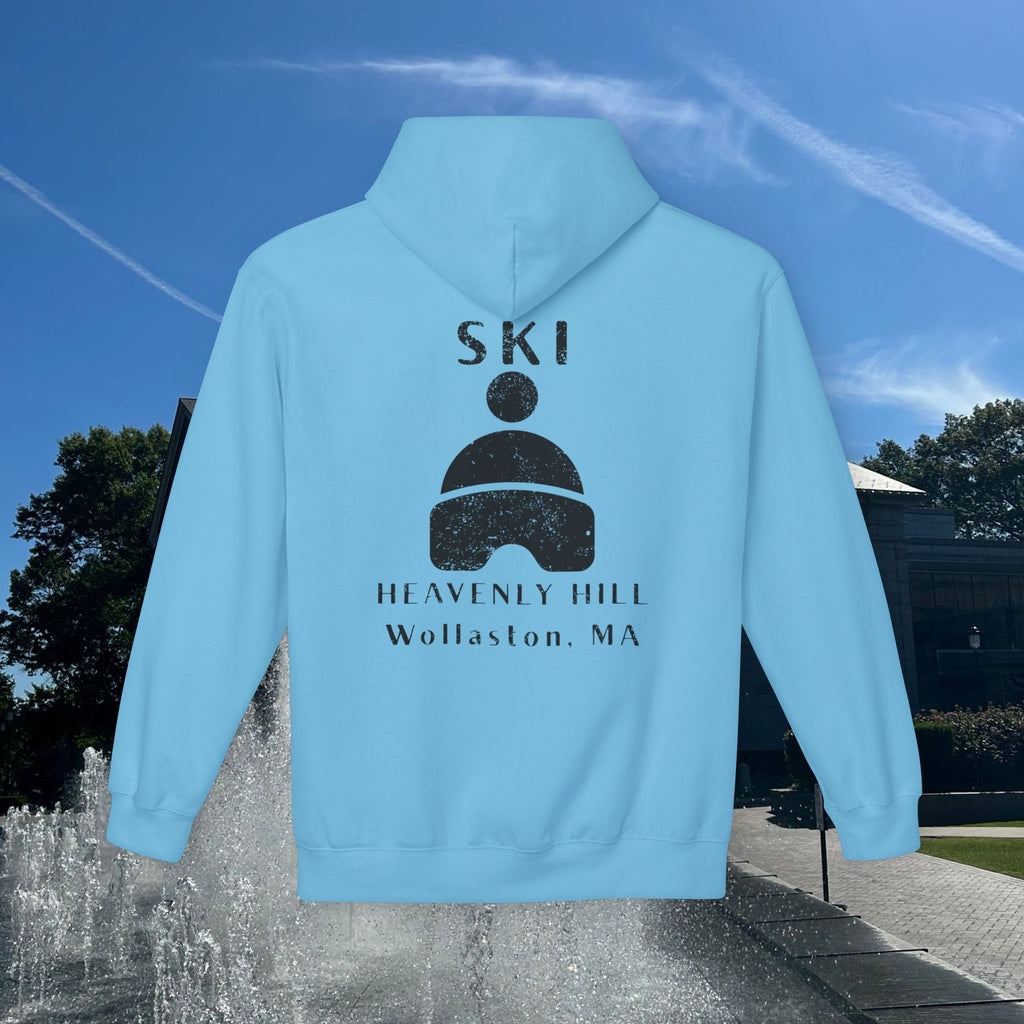 Distressed Ski Heavenly Hill Softstyle Hoodie
