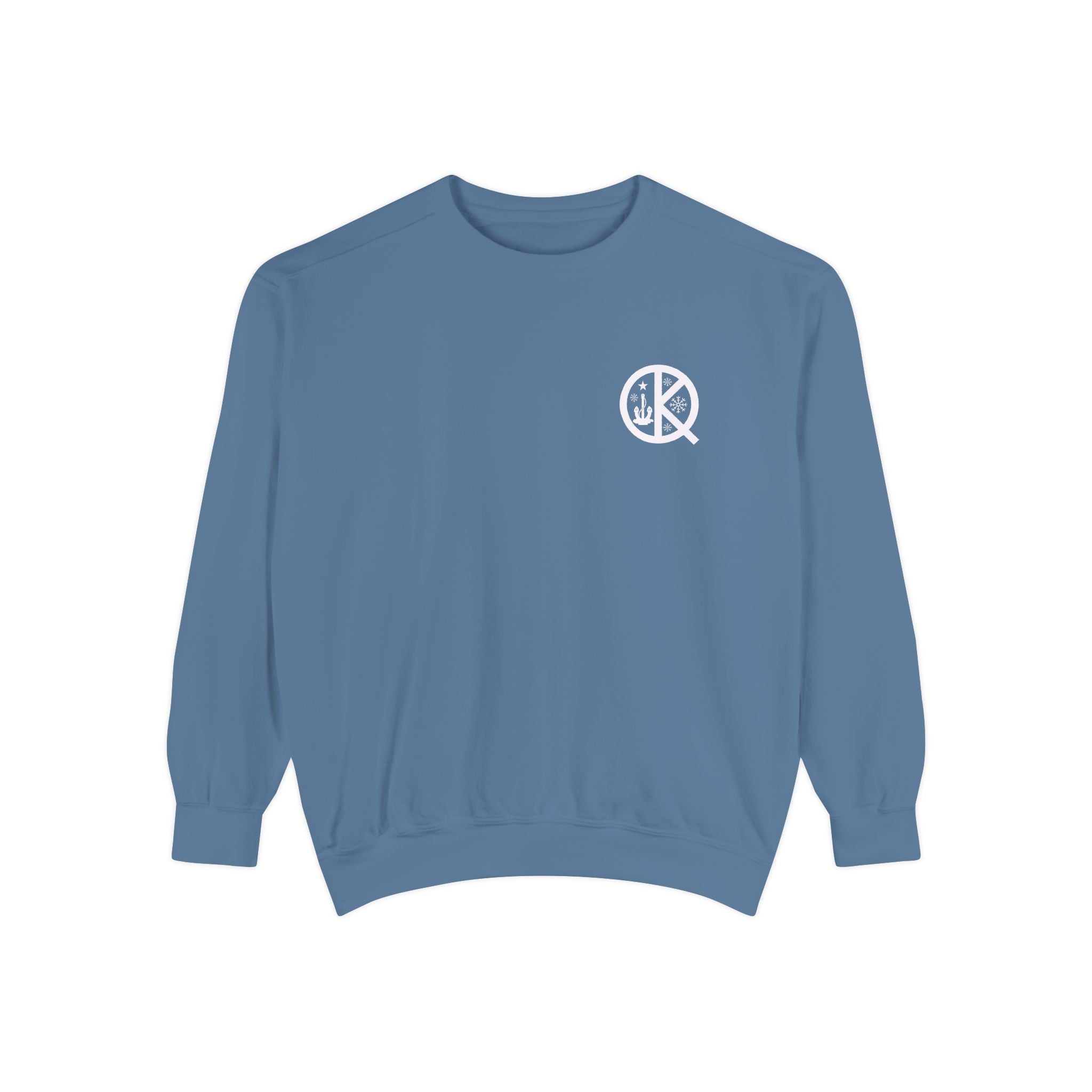 Quincy Center Holiday Sweatshirt- Back