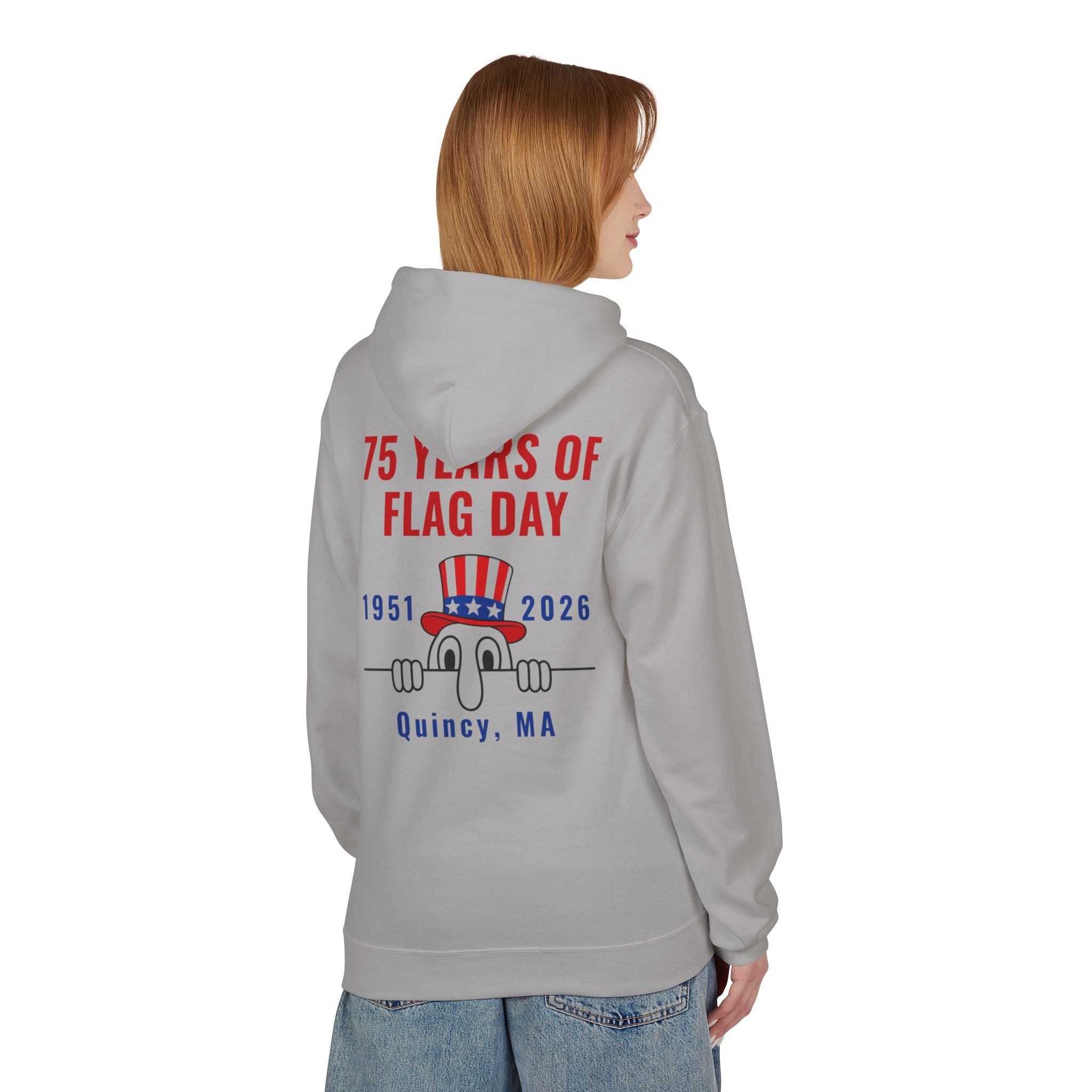 Kilroy Was Here Flag Day 75th Anniversary Hoodie
