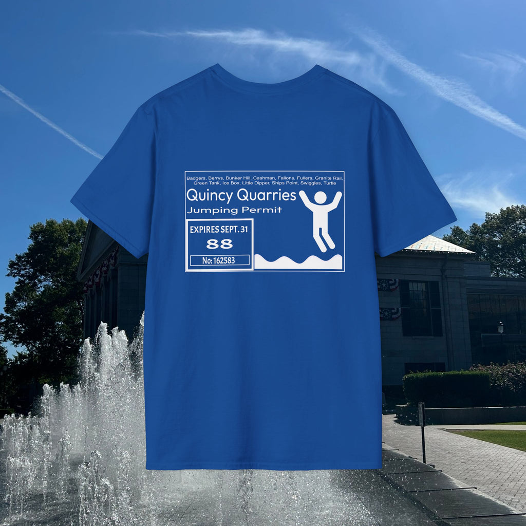 Quincy Quarries Permit T-shirt
