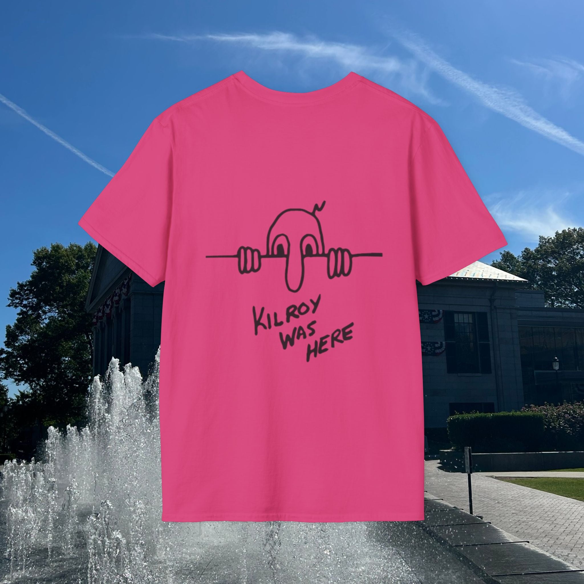 Kilroy Was Here Softstyle T-shirt