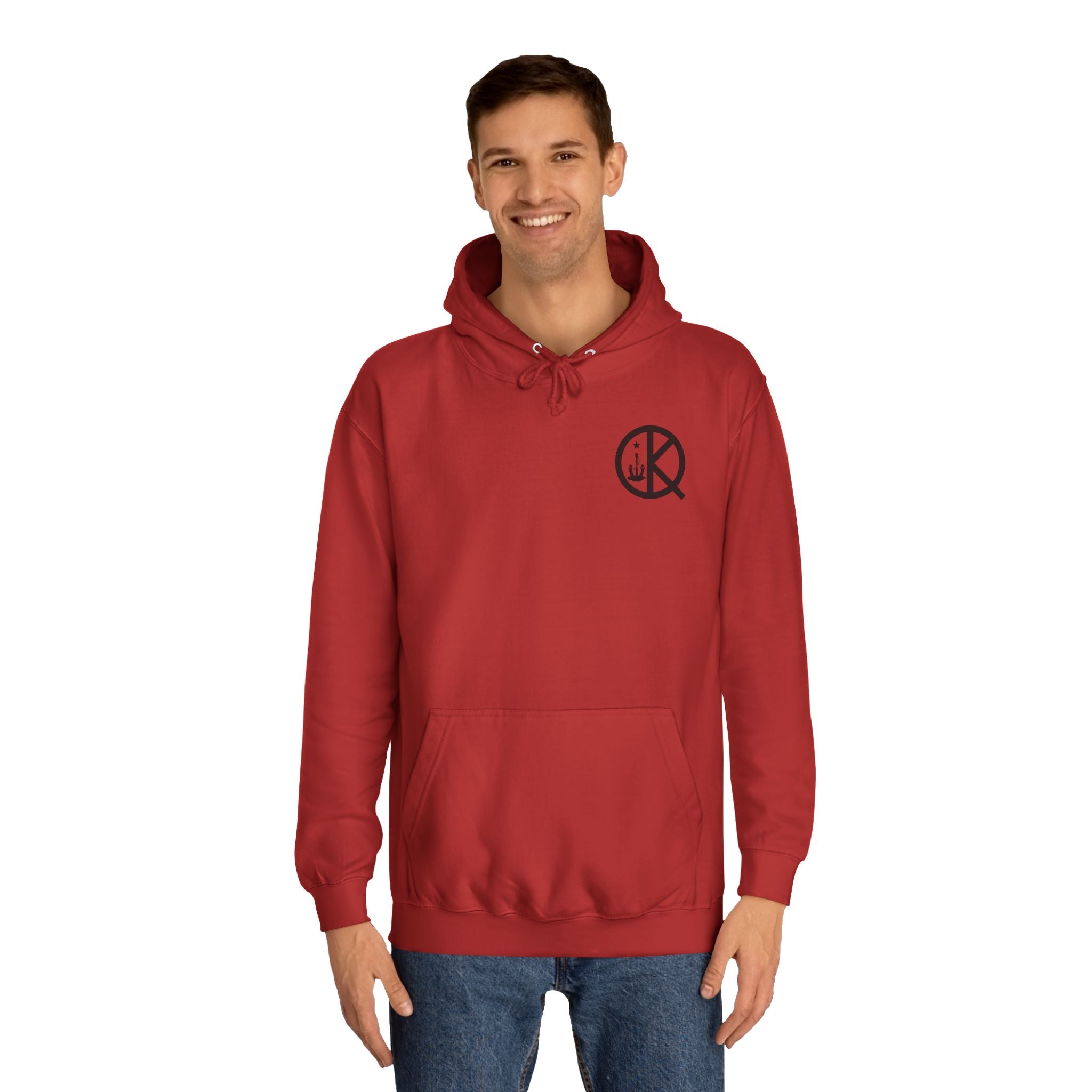North-Black and Red Hoodie