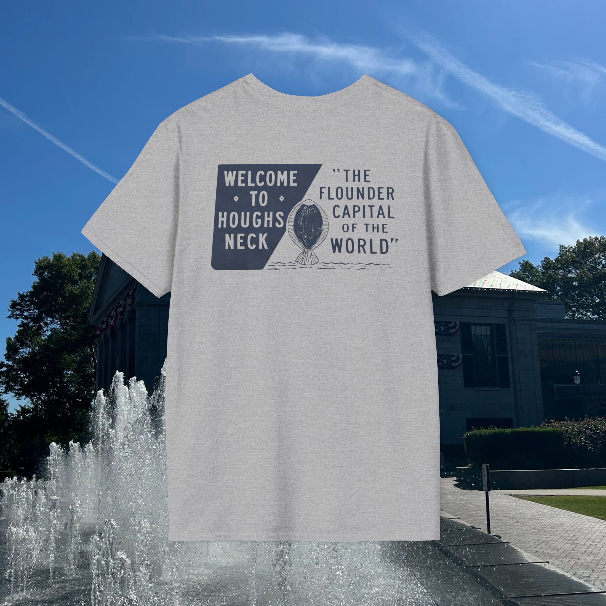 Houghs Neck Vintage "Welcome to Houghs Neck" T-Shirt