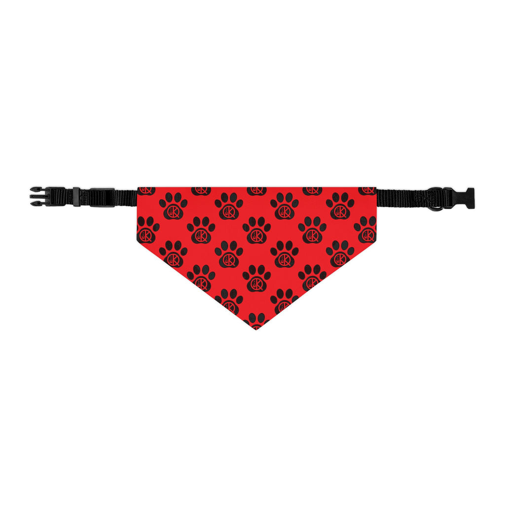 QK Pet Bandana Collar- Red
