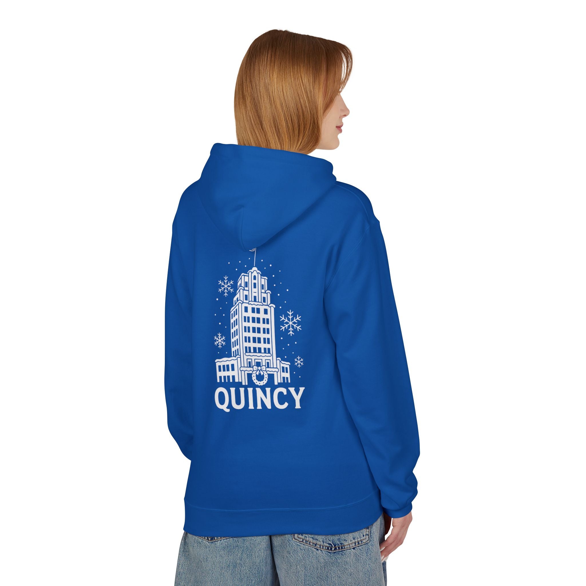 Quincy Center Holiday Scene Hoodie