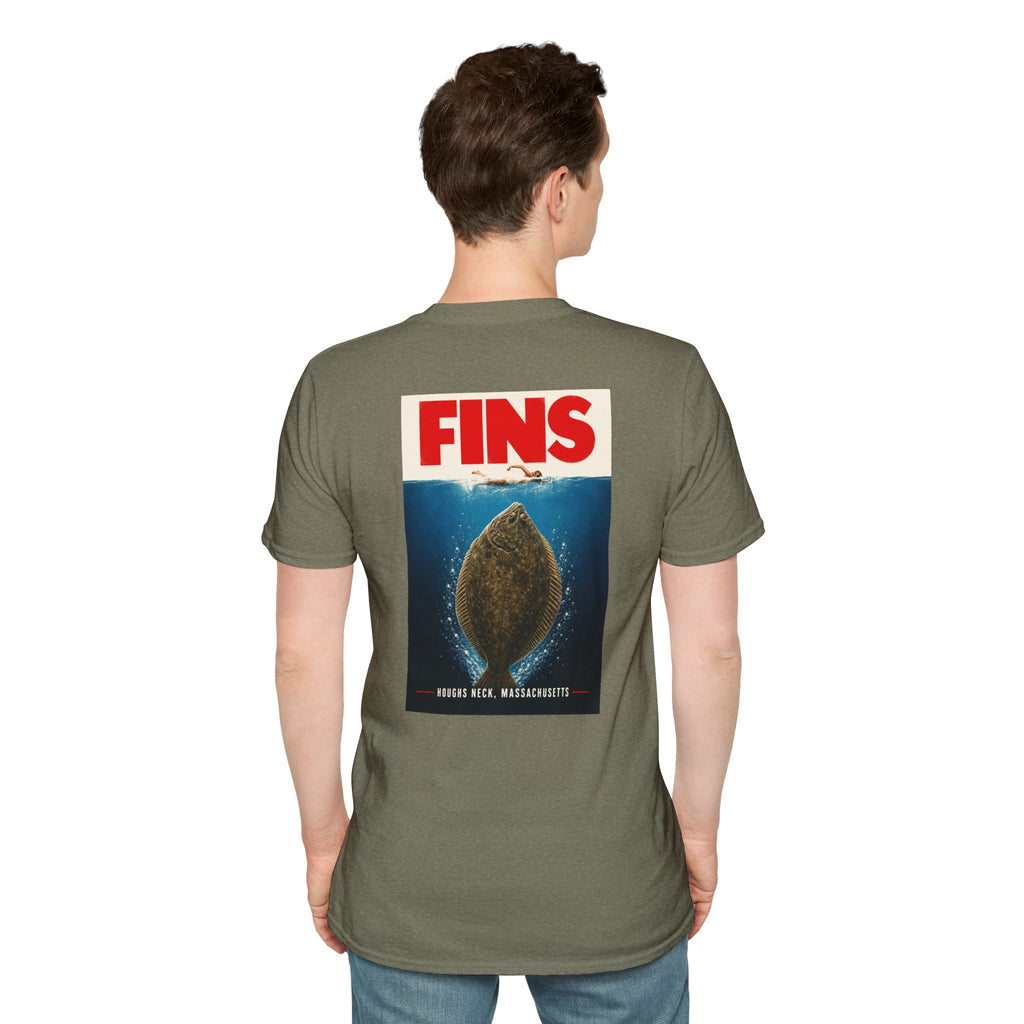 Houghs Neck Flounder Jaws T-Shirt