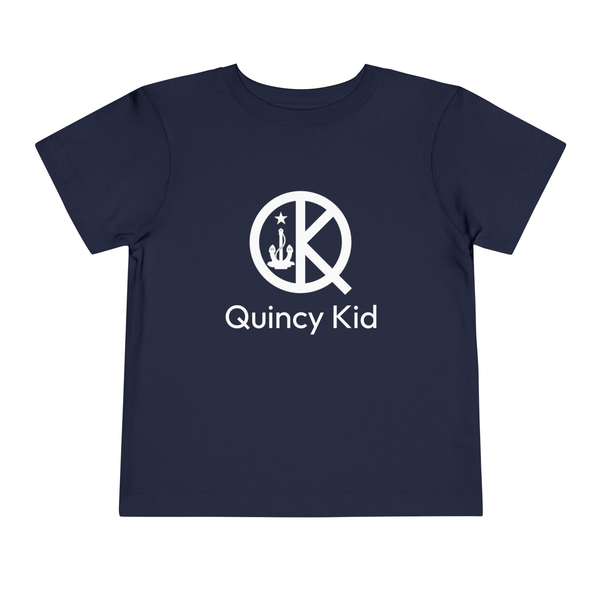 Quincy Kid Toddler T-shirt White Text