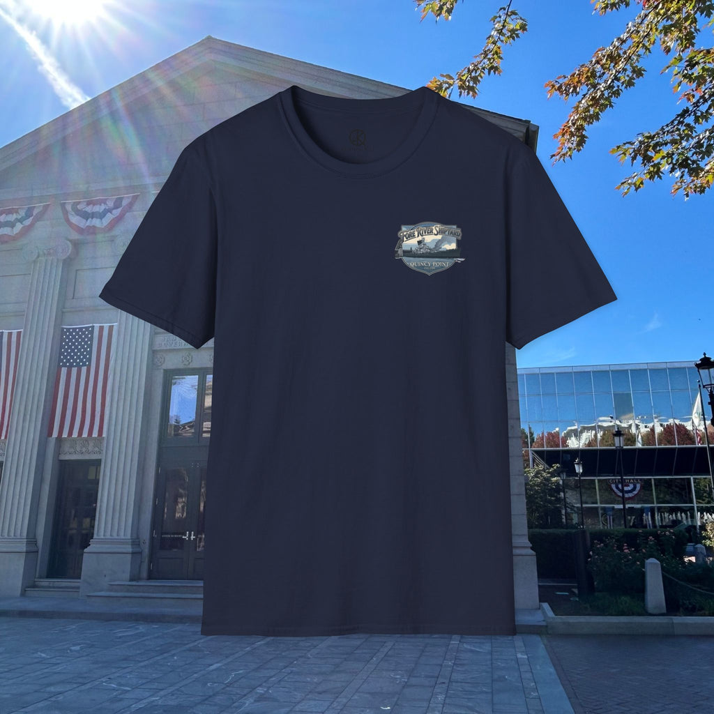 USS Massachusetts Fore River Shipyard T-Shirt