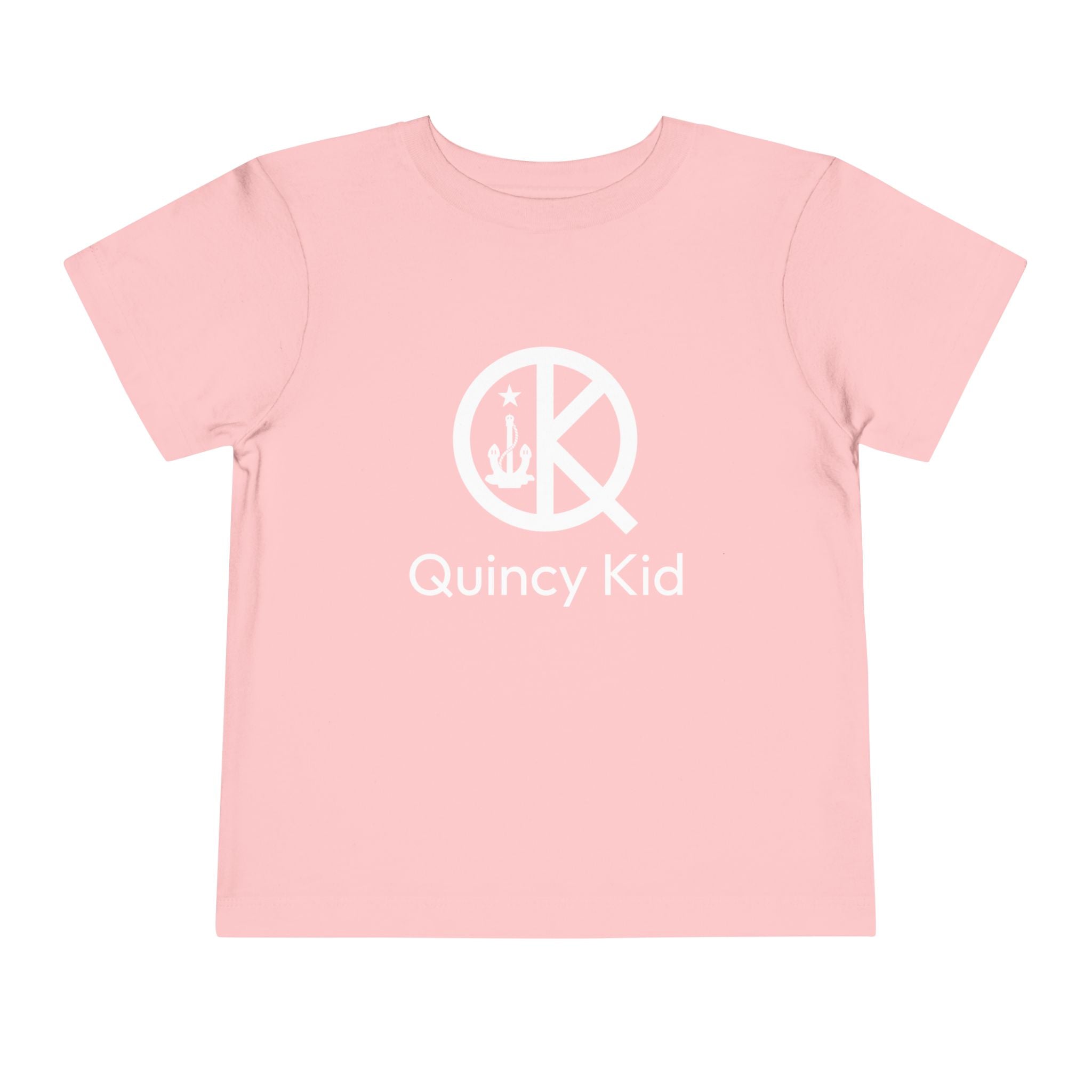 Quincy Kid Toddler T-shirt White Text