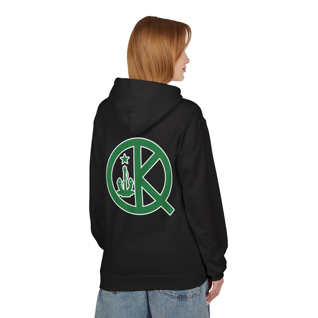 Quincy Kid- Celtic Green Logo Softstyle Hoodie