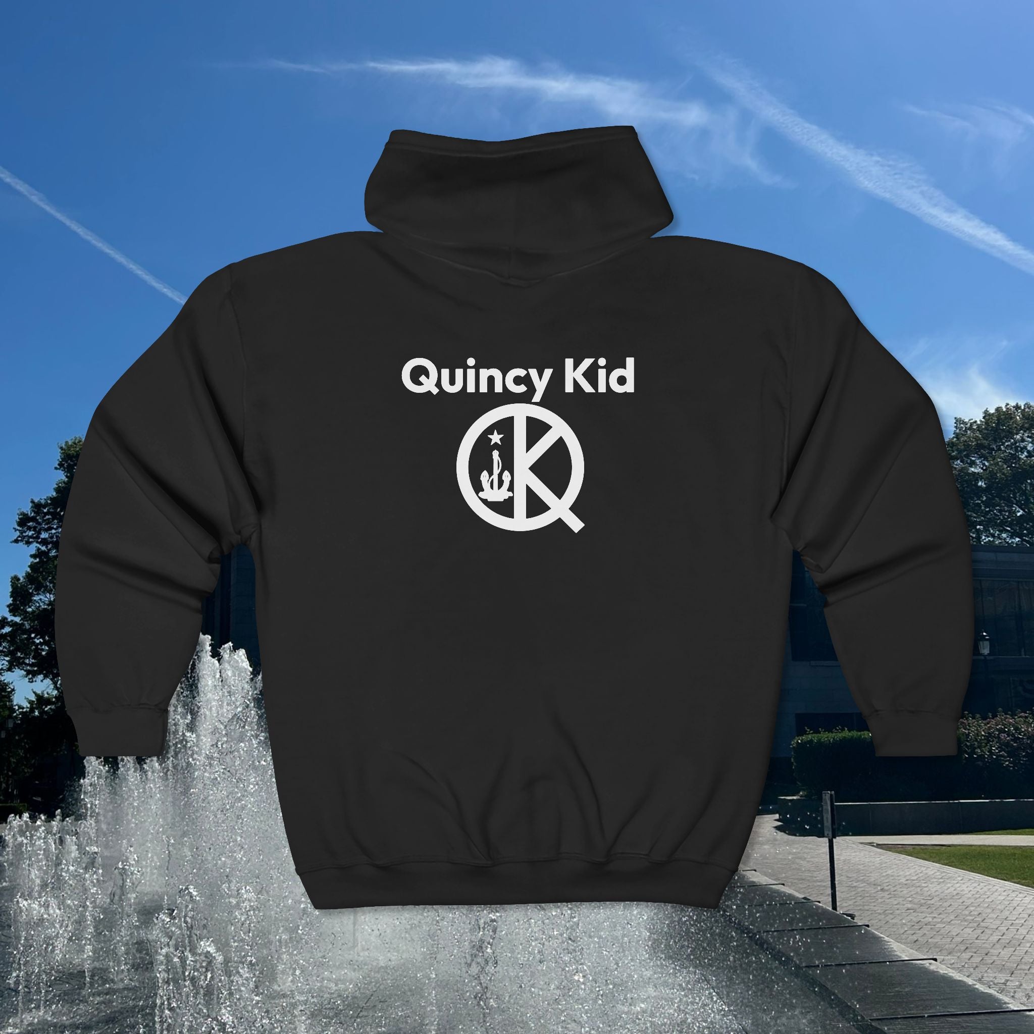 Quincy Kid Full Zip Hooded Sweatshirt